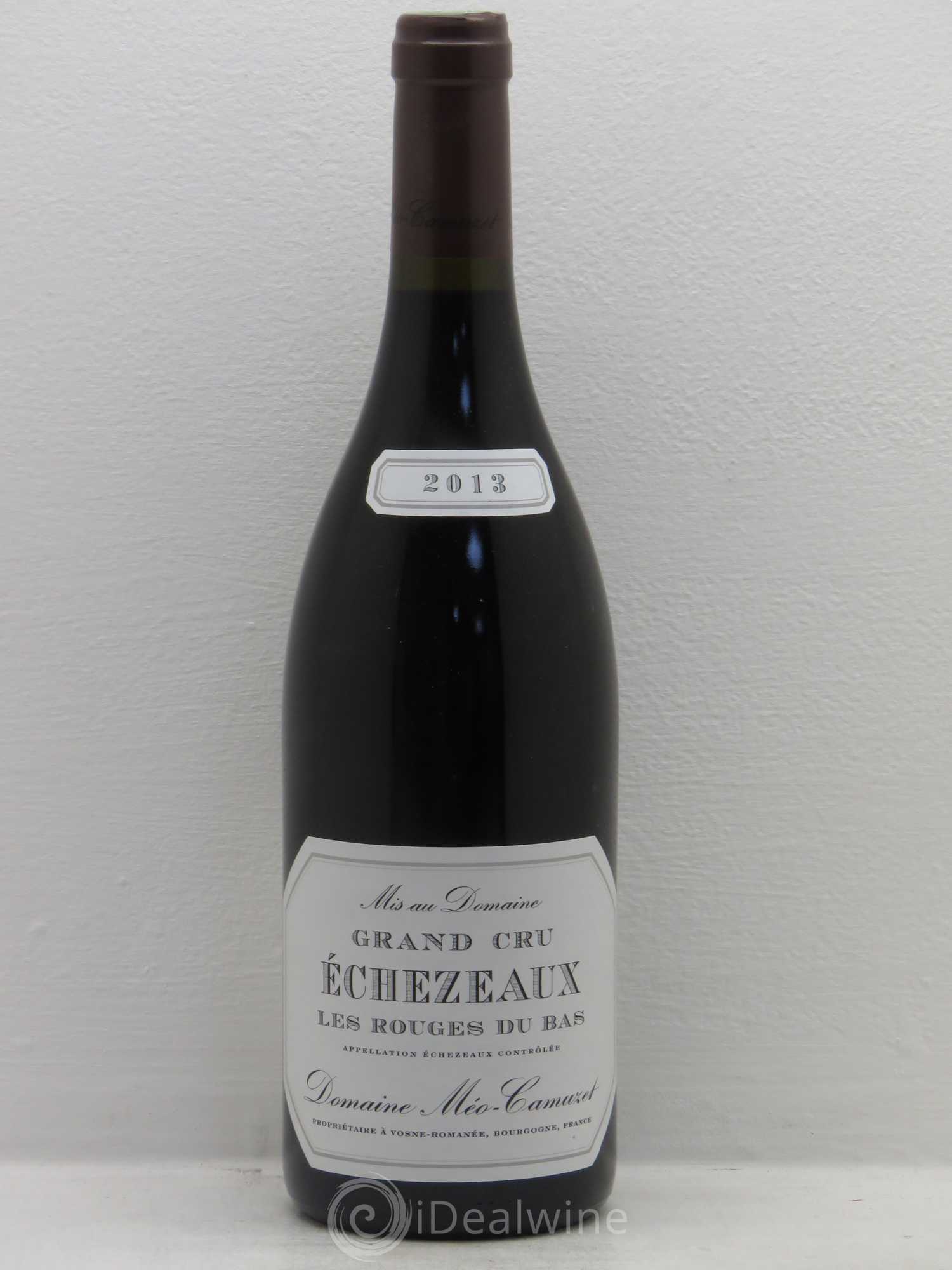 Echezeaux Grand Cru Les Rouges du Bas Méo-Camuzet (Domaine) Les Rouges du Bas 2013 - Posten von 1 Flasche - 0