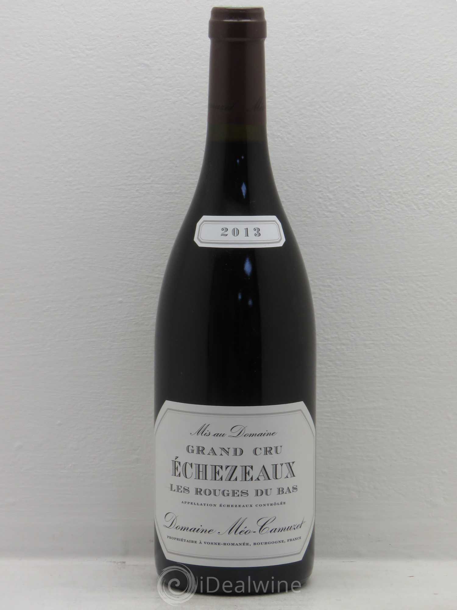 Echezeaux Grand Cru Les Rouges du Bas Méo-Camuzet (Domaine) Les Rouges du Bas 2013 - Posten von 1 Flasche - 0
