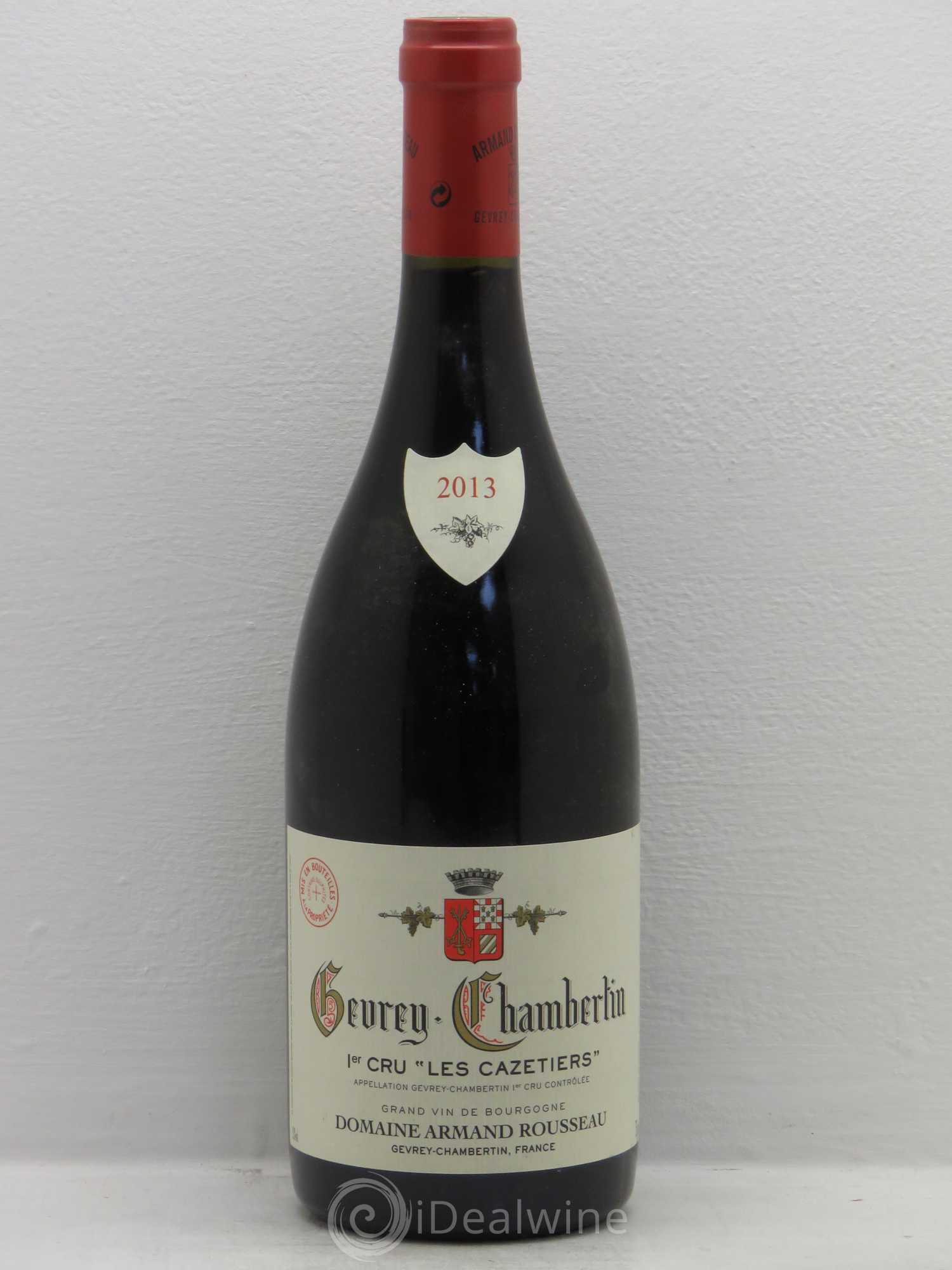 Gevrey-Chambertin 1er Cru Les Cazetiers Armand Rousseau (Domaine) 2013 - Lot de 1 bouteille - 0