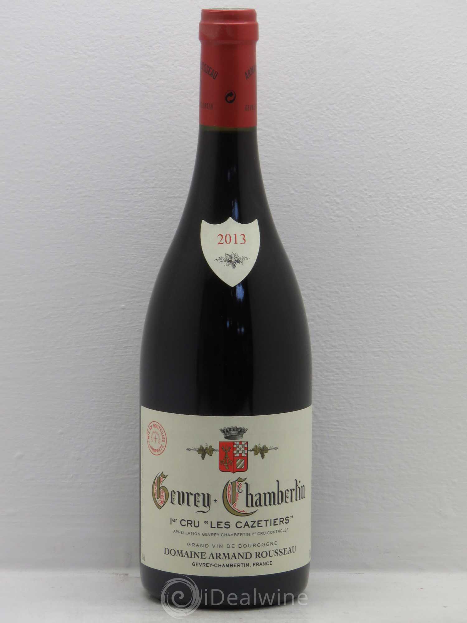 Gevrey-Chambertin 1er Cru Les Cazetiers Armand Rousseau (Domaine) 2013 - Lot de 1 bouteille - 0
