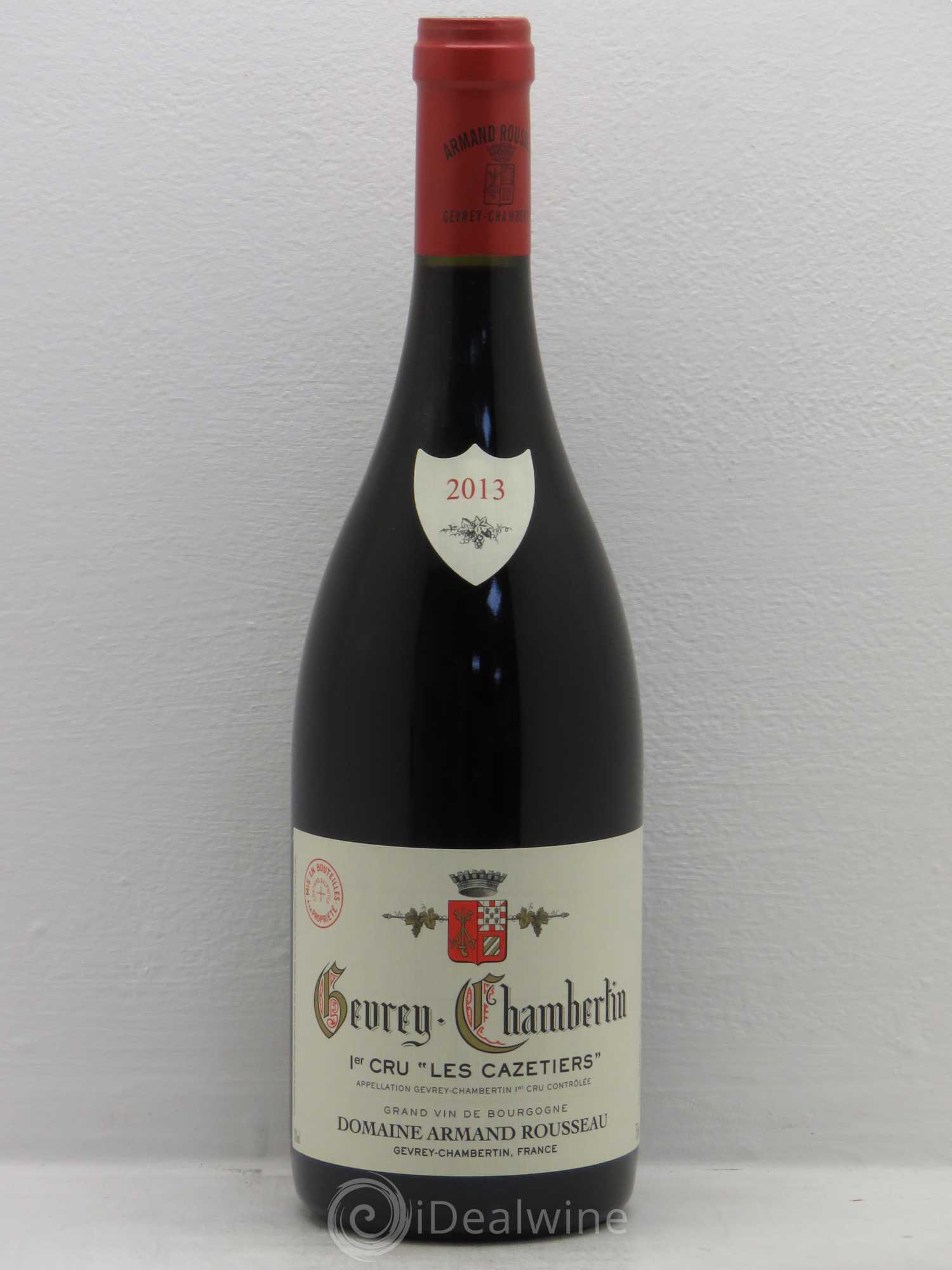 Gevrey-Chambertin 1er Cru Les Cazetiers Armand Rousseau (Domaine) 2013 - Lot de 1 bouteille - 0