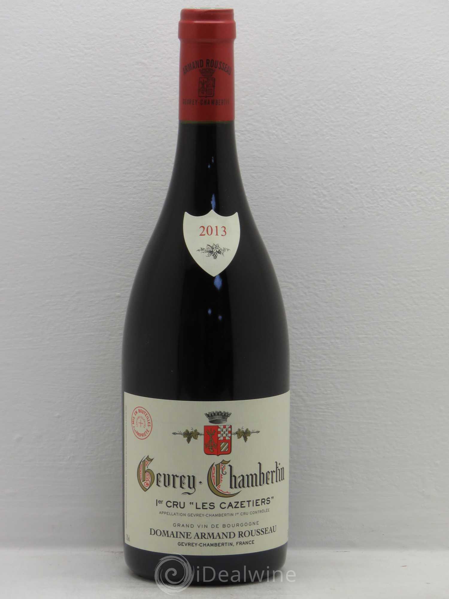 Gevrey-Chambertin 1er Cru Les Cazetiers Armand Rousseau (Domaine) 2013 - Lot de 1 bouteille - 0