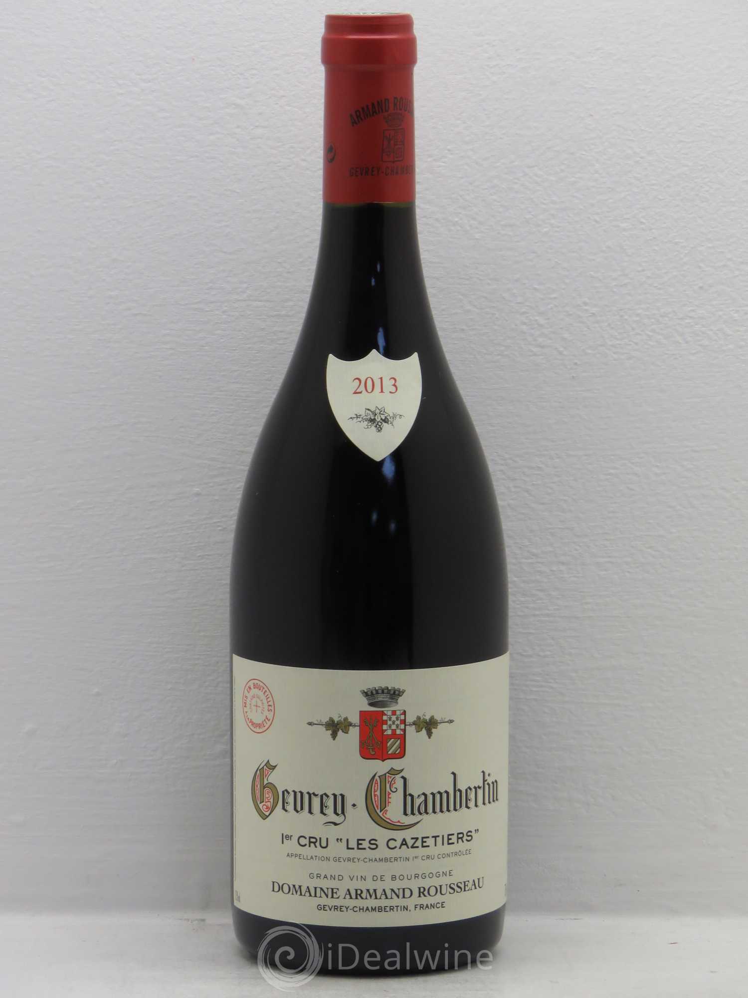 Gevrey-Chambertin 1er Cru Les Cazetiers Armand Rousseau (Domaine) 2013 - Lot de 1 bouteille - 0