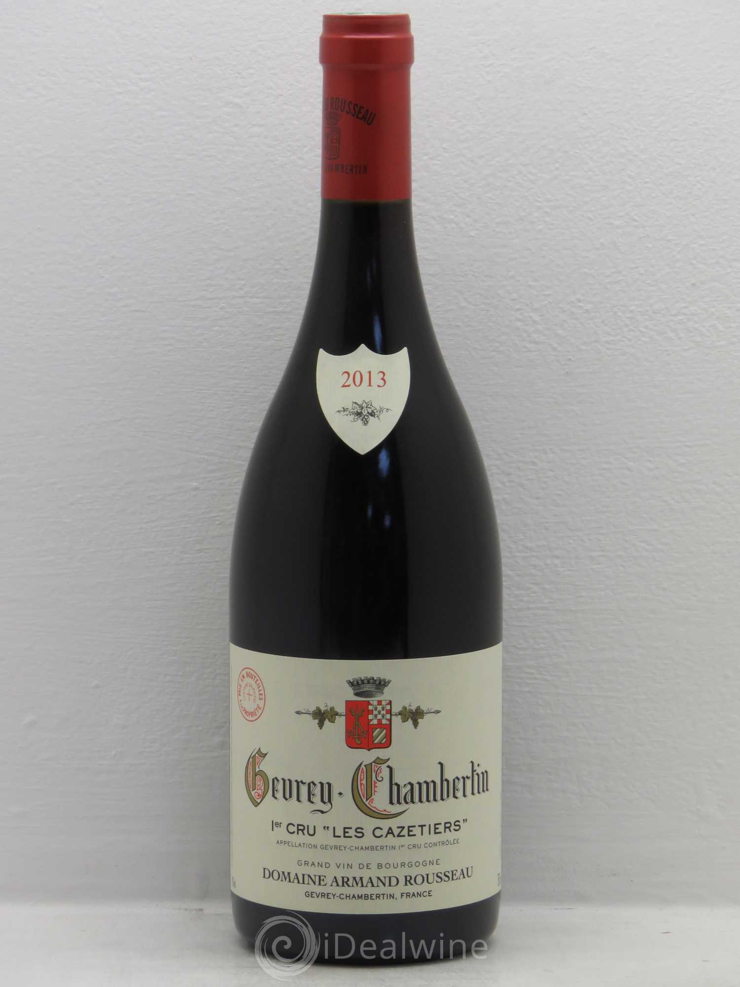 Gevrey-Chambertin 1er Cru Les Cazetiers Armand Rousseau (Domaine) 2013 - Lot de 1 bouteille - 0