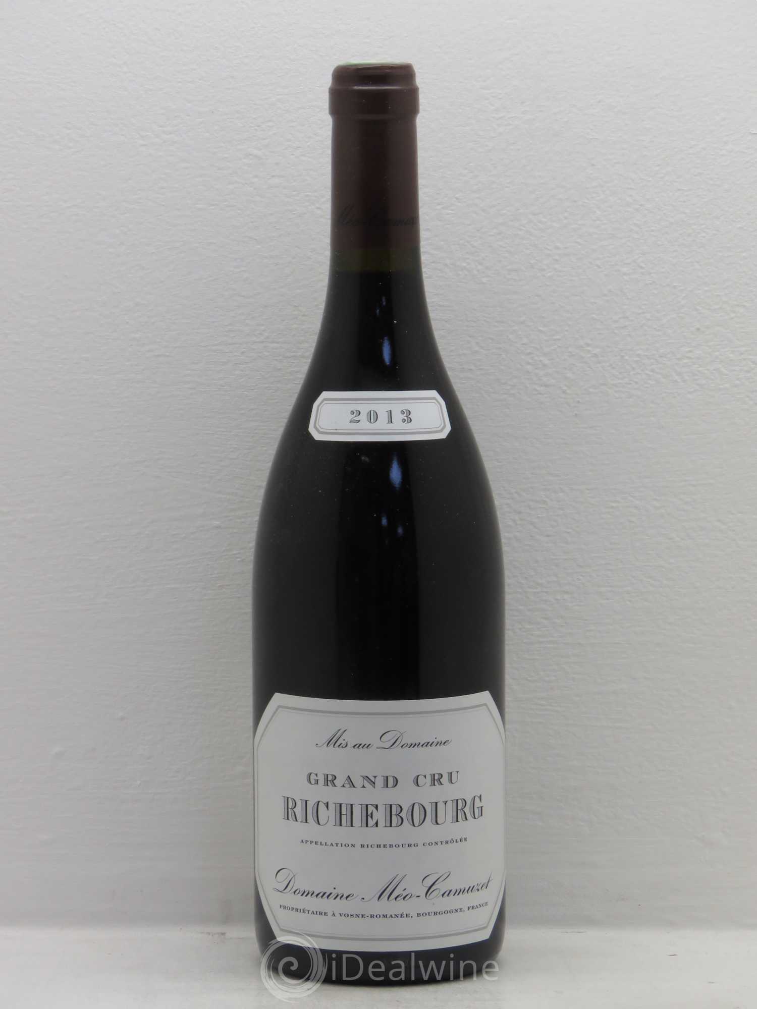 Richebourg Grand Cru Méo-Camuzet (Domaine) 2013 - Lot de 1 bouteille - 0