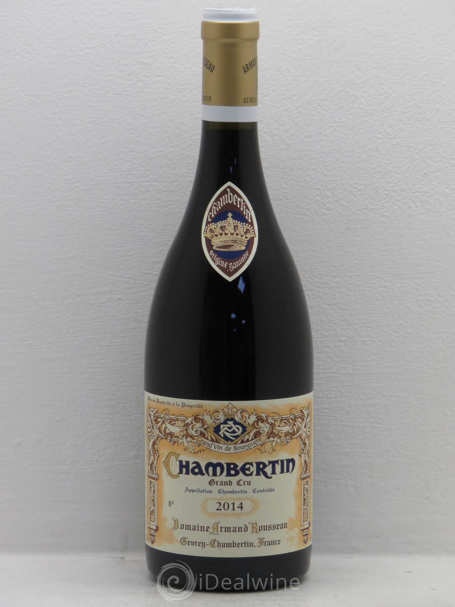 Chambertin Grand Cru Armand Rousseau (Domaine) 2014 - Lot de 1 bouteille - 0