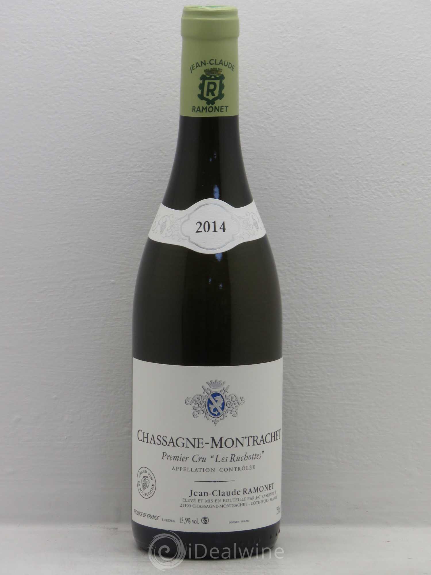 Chassagne-Montrachet 1er Cru Les Ruchottes Ramonet (Domaine) 2014 - Lot de 1 bouteille - 0