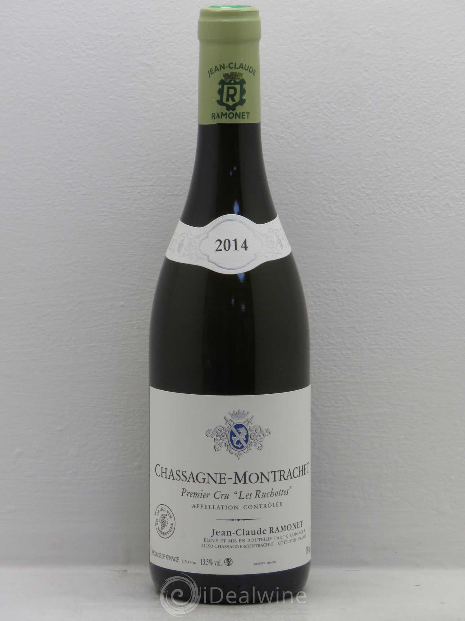 Chassagne-Montrachet 1er Cru Les Ruchottes Ramonet (Domaine) 2014 - Posten von 1 Flasche - 0