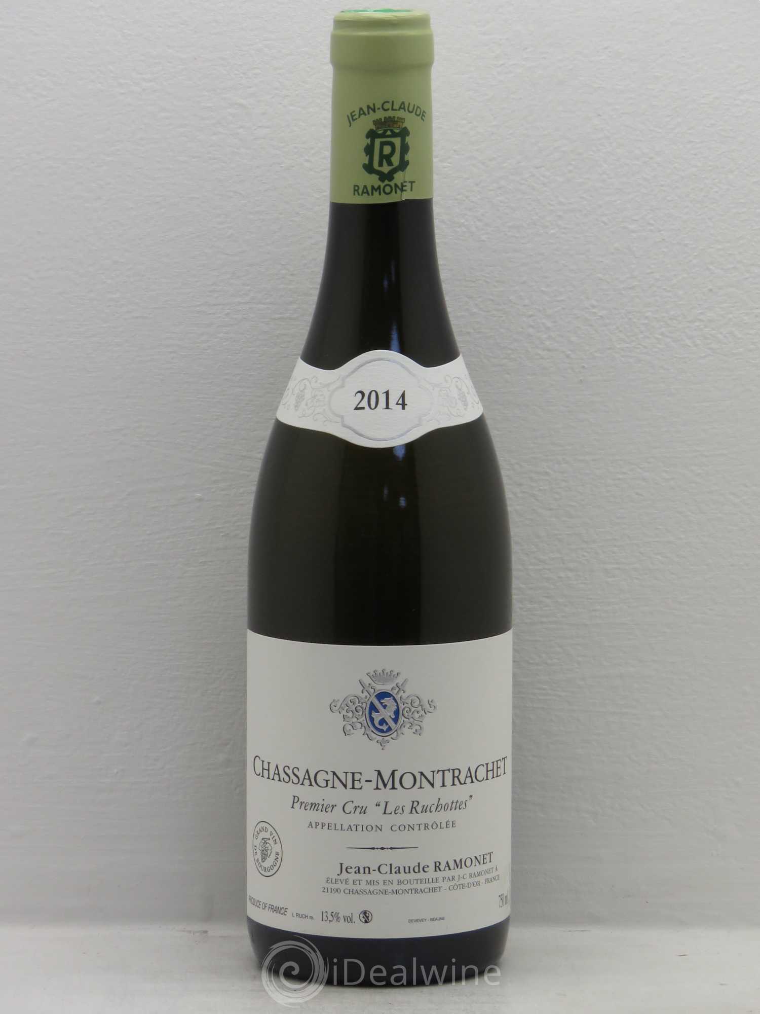 Chassagne-Montrachet 1er Cru Les Ruchottes Ramonet (Domaine) 2014 - Lot de 1 bouteille - 0
