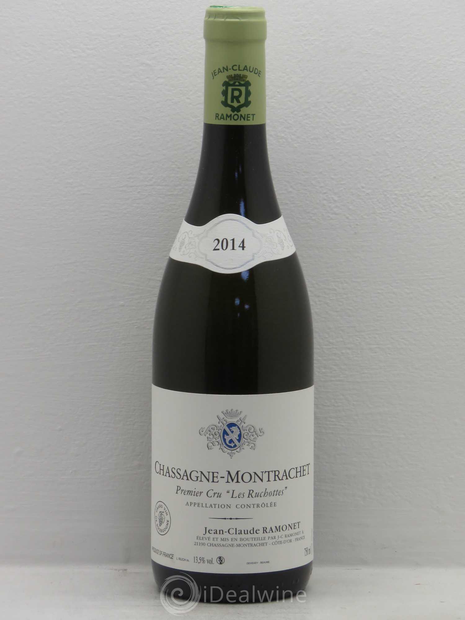 Chassagne-Montrachet 1er Cru Les Ruchottes Ramonet (Domaine) 2014 - Lot de 1 bouteille - 0
