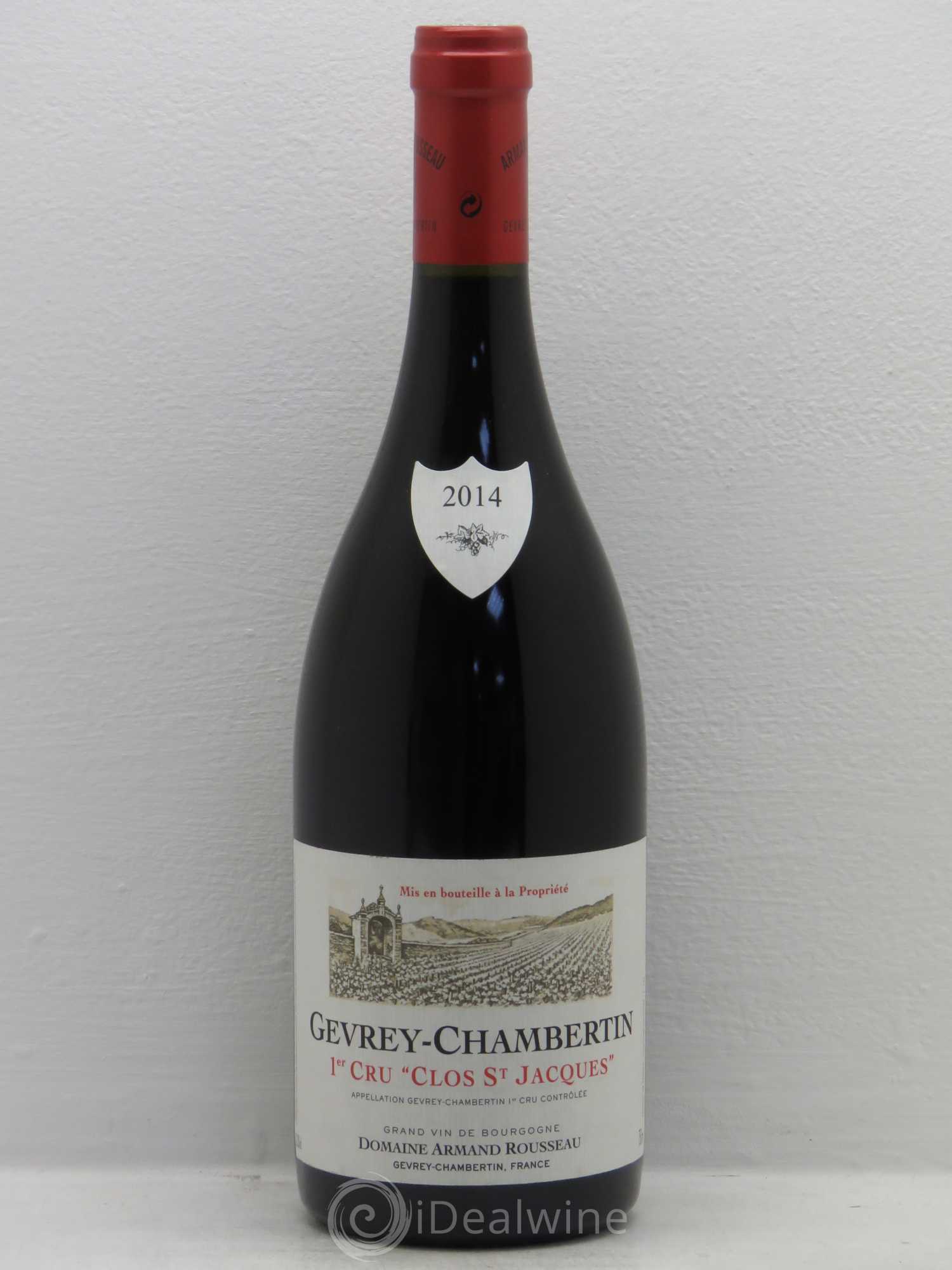 Gevrey-Chambertin 1er Cru Clos Saint-Jacques Armand Rousseau (Domaine) 2014 - Lot de 1 bouteille - 0