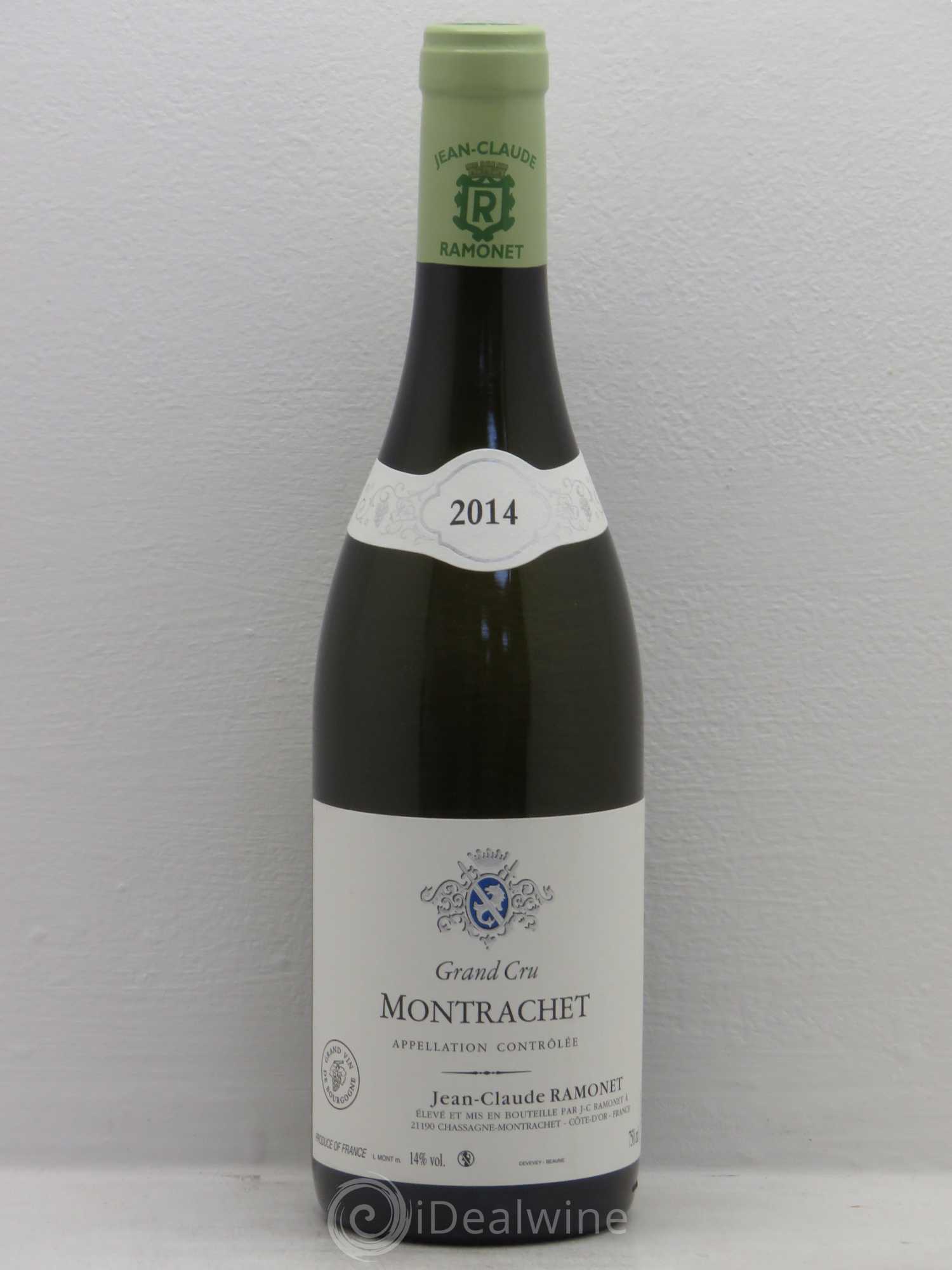 Montrachet Grand Cru Ramonet (Domaine) 2014 - Lot de 1 bouteille - 0