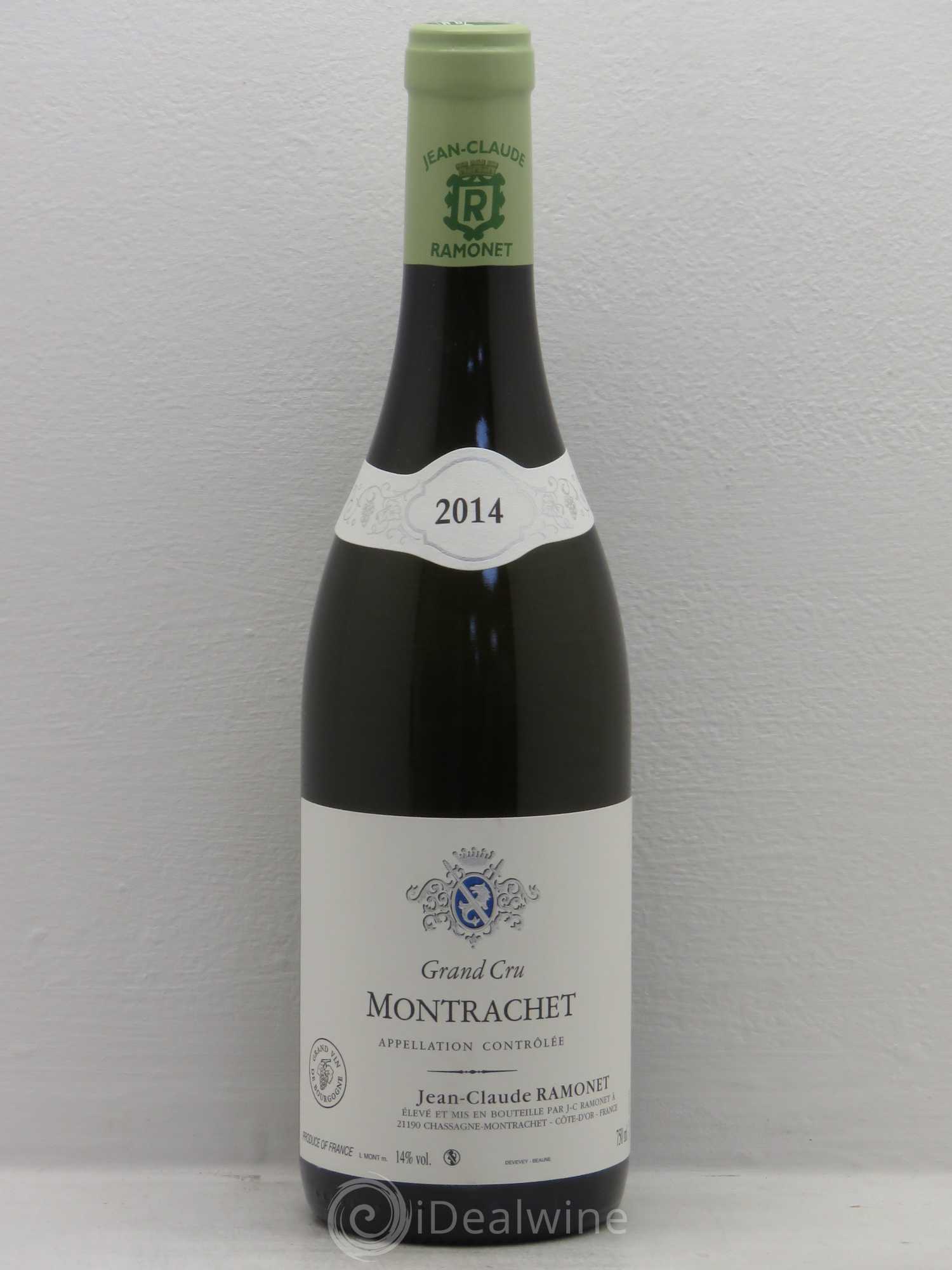 Montrachet Grand Cru Ramonet (Domaine) 2014 - Lot de 1 bouteille - 0