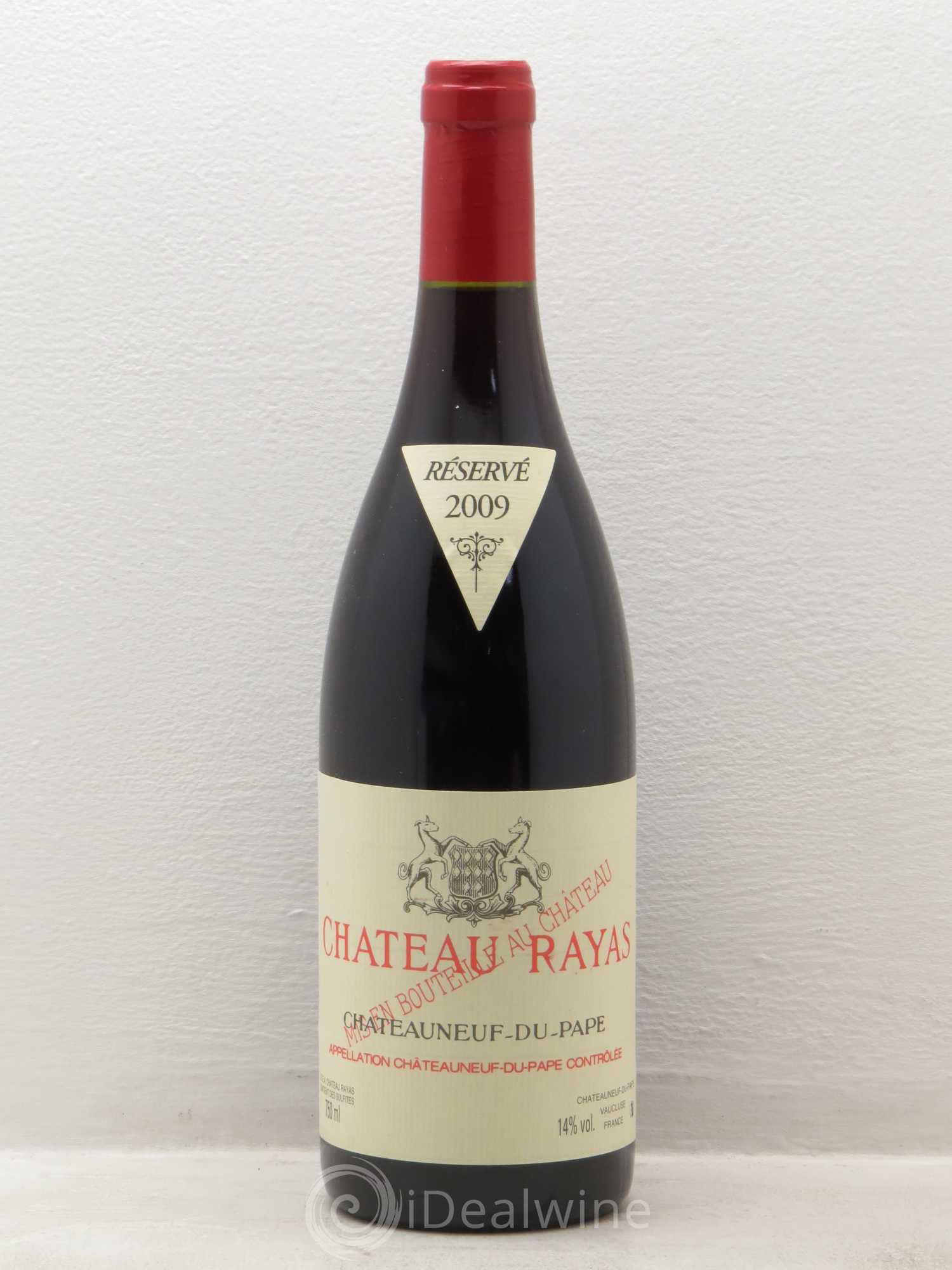 Châteauneuf-du-Pape Château Rayas Emmanuel Reynaud 2009 - Lot de 1 bouteille - 0