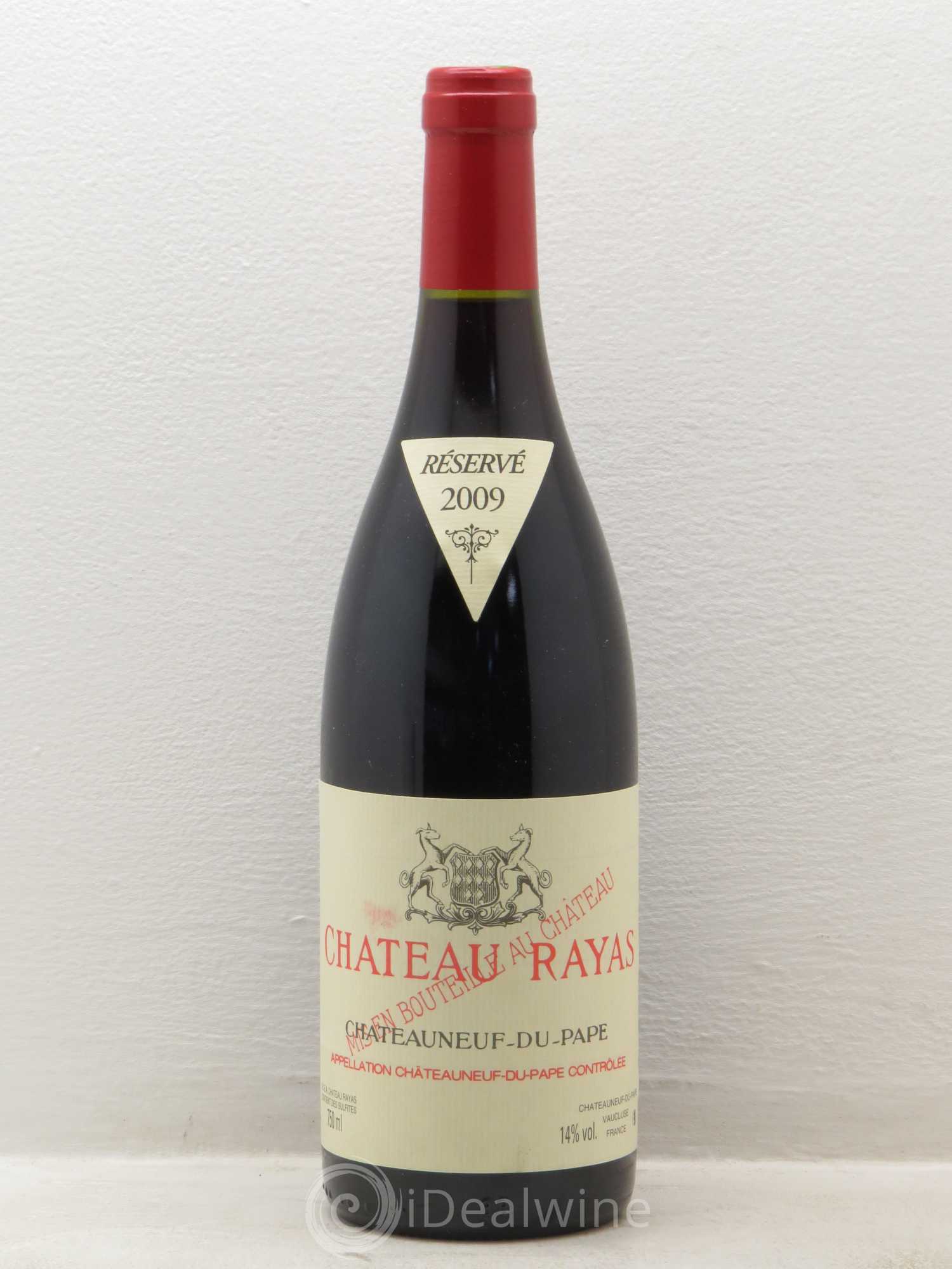 Châteauneuf-du-Pape Château Rayas Emmanuel Reynaud 2009 - Lot de 1 bouteille - 0