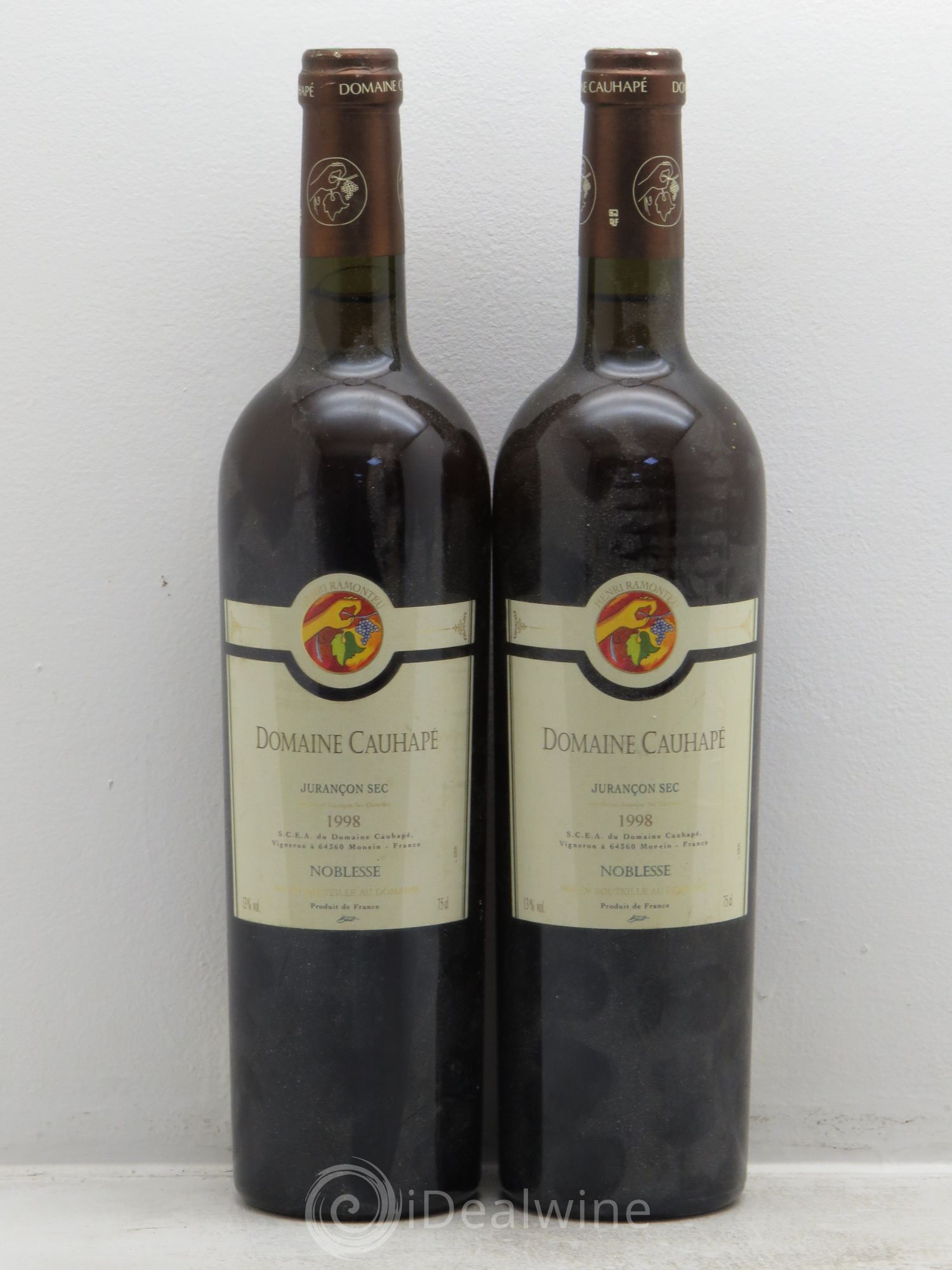 Jurançon Noblesse du temps Cauhapé (Domaine) 1998 - Lotto di 2 bottiglie - 0