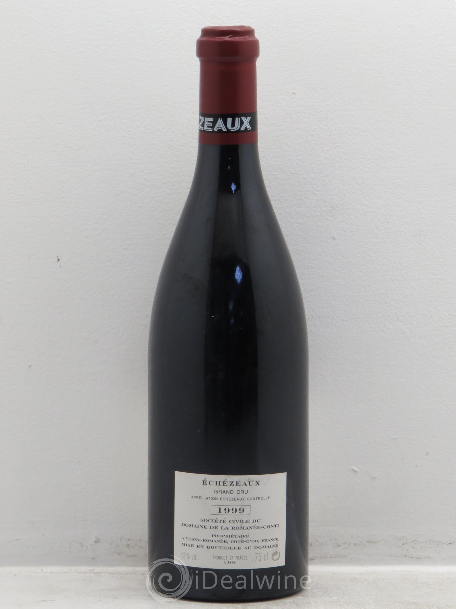 Echezeaux Grand Cru Domaine de la Romanée-Conti 1999 - Lot de 1 bouteille - 1