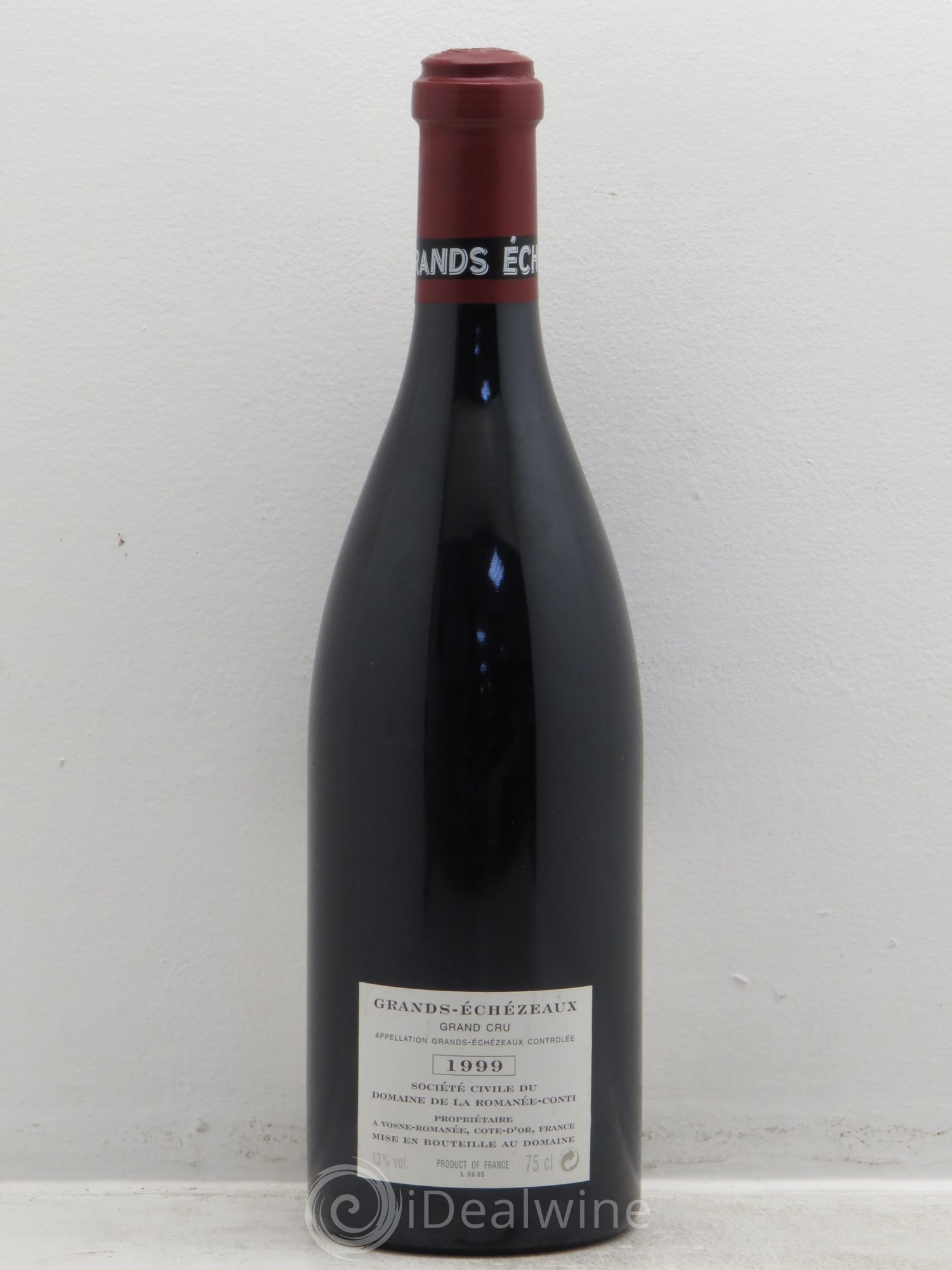 Grands-Echezeaux Grand Cru Domaine de la Romanée-Conti 1999 - Lot de 1 bouteille - 1