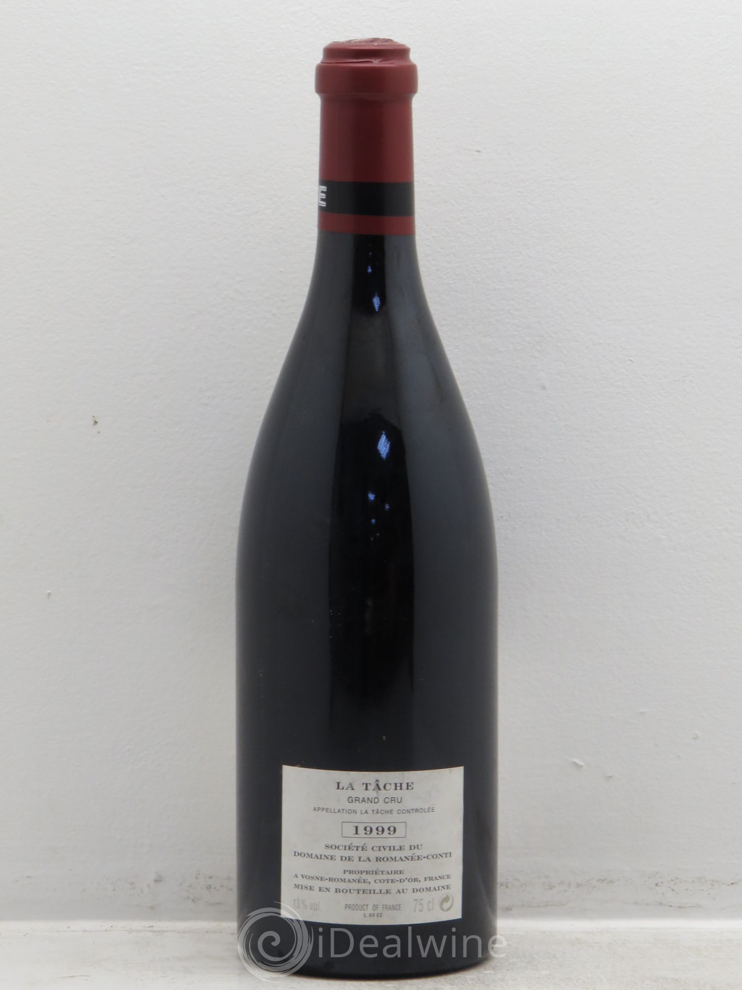 La Tâche Grand Cru Domaine de la Romanée-Conti 1999 - Lot de 1 bouteille - 1