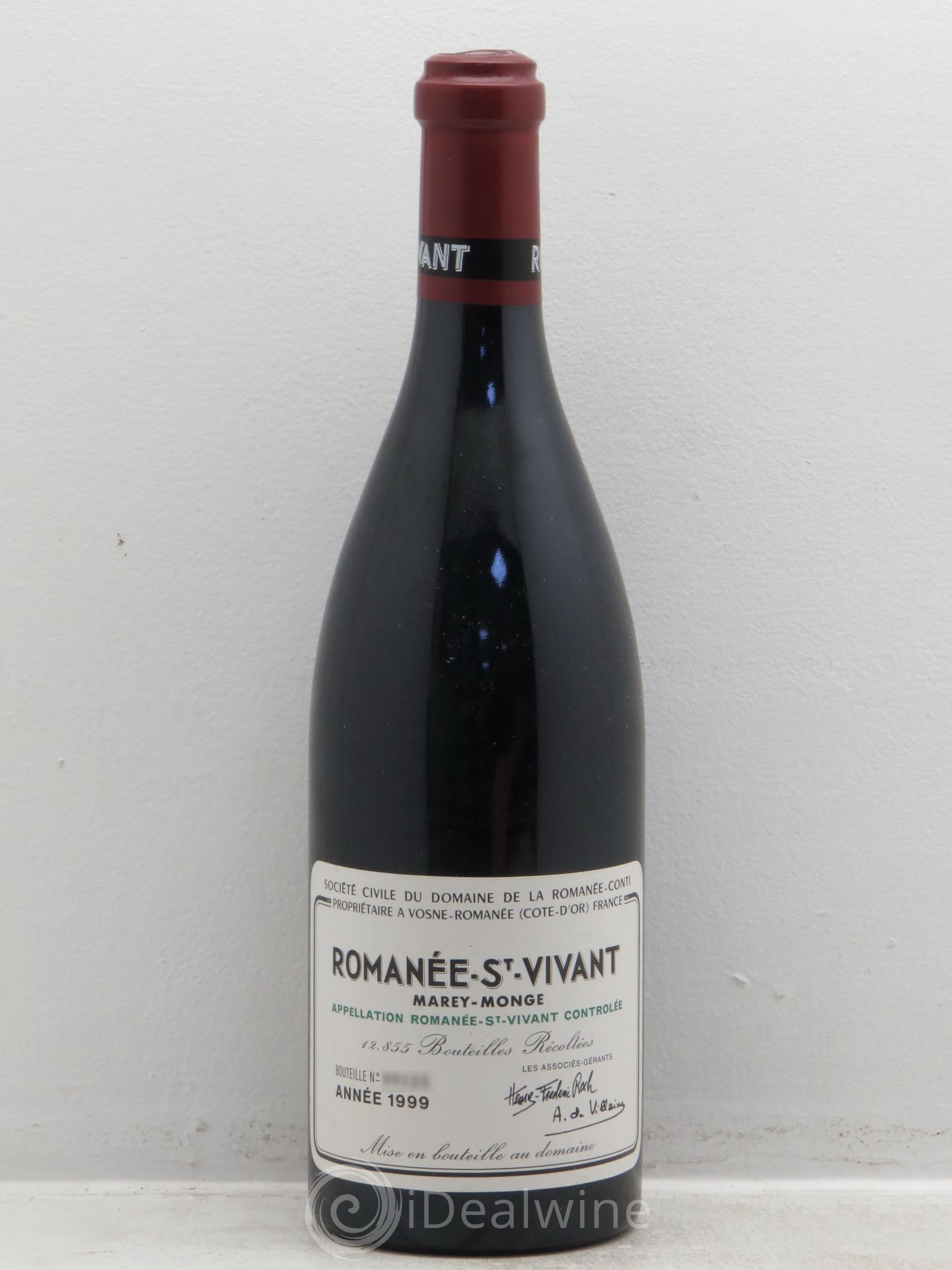 Romanée-Saint-Vivant Grand Cru Domaine de la Romanée-Conti 1999 - Lot de 1 bouteille - 0