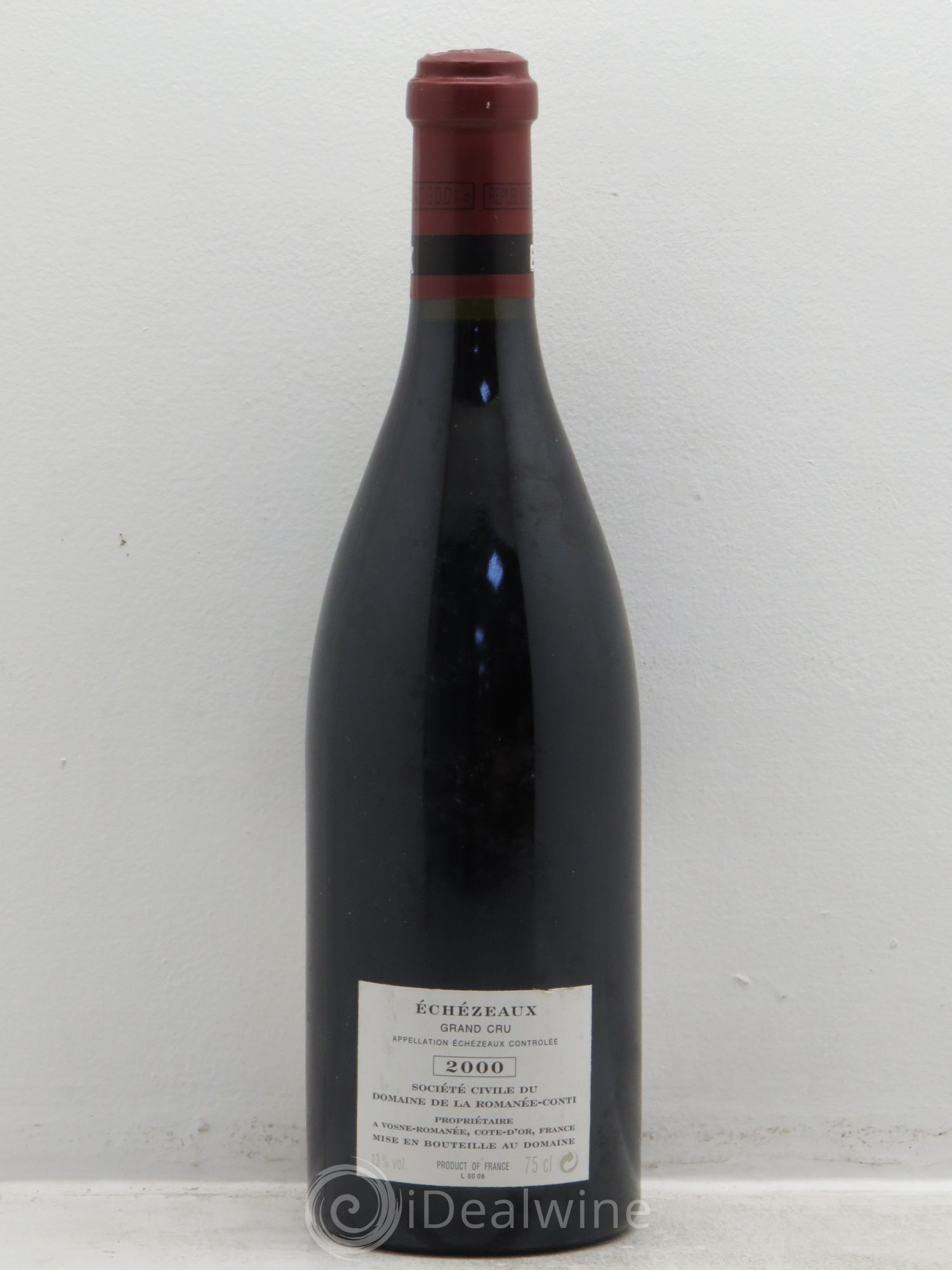 Echezeaux Grand Cru Domaine de la Romanée-Conti 2000 - Lot de 1 bouteille - 1