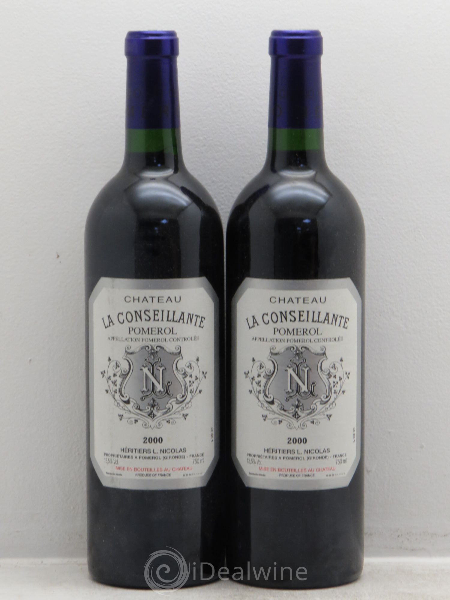 Château la Conseillante 2000 - Lot de 2 bouteilles - 0