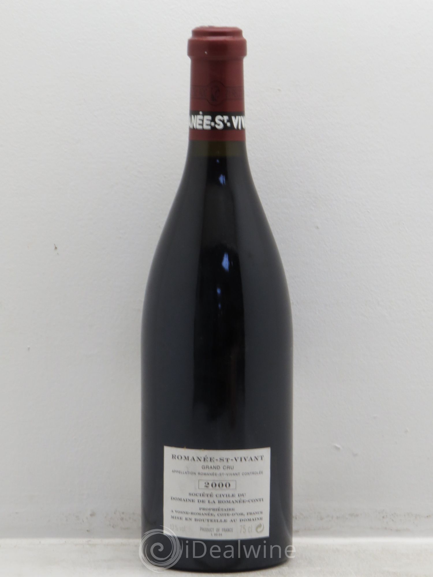 Romanée-Saint-Vivant Grand Cru Domaine de la Romanée-Conti 2000 - Lot de 1 bouteille - 1