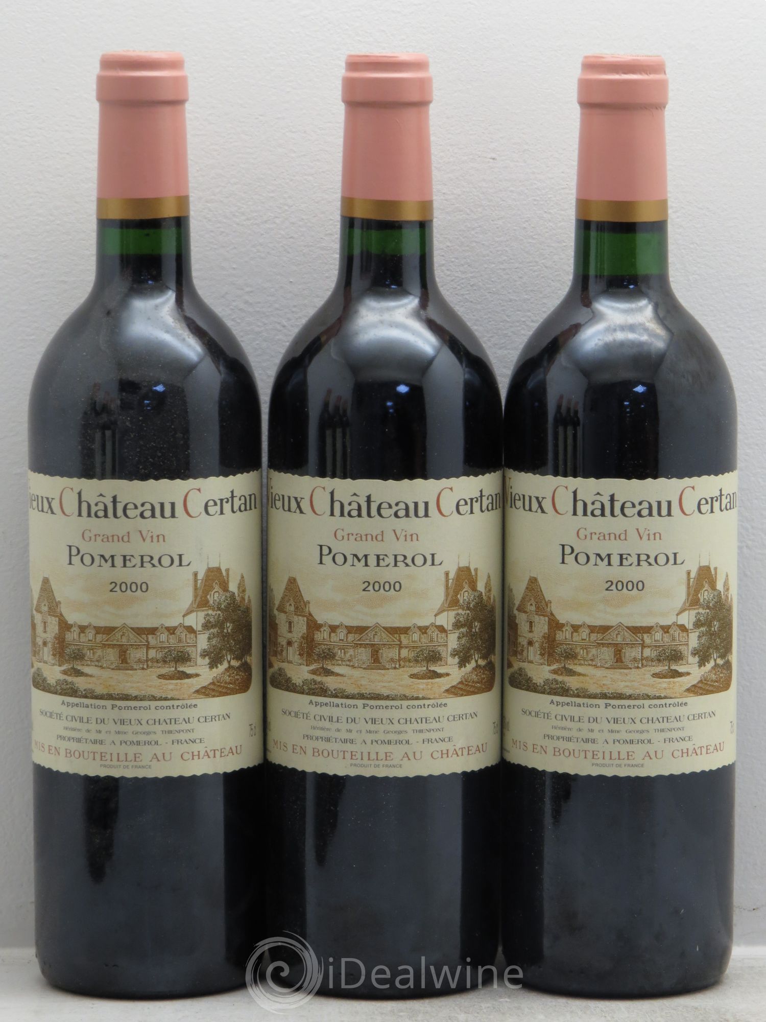 Vieux Château Certan 2000 - Lot de 6 bouteilles - 1