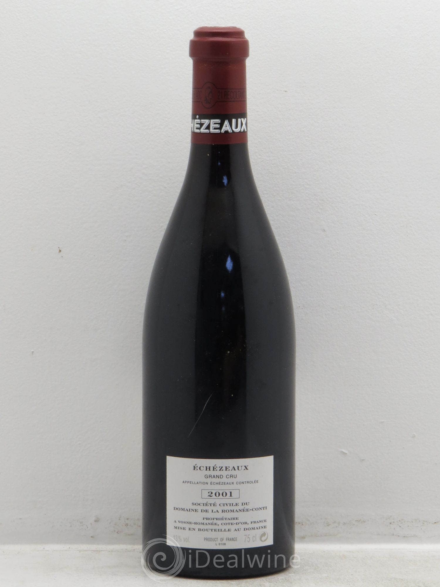 Echezeaux Grand Cru Domaine de la Romanée-Conti 2001 - Lot de 1 bouteille - 1