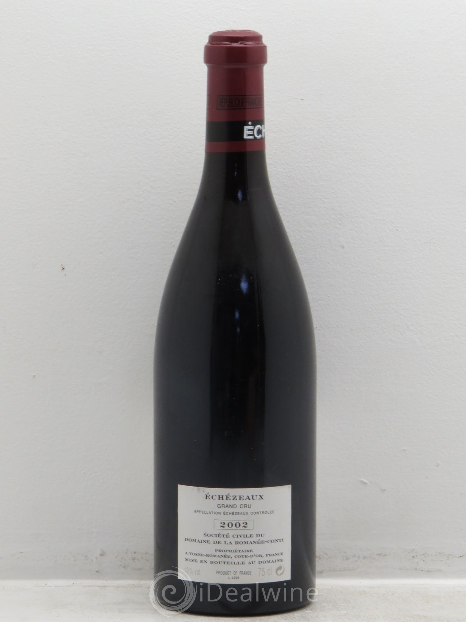 Echezeaux Grand Cru Domaine de la Romanée-Conti 2002 - Lot de 1 bouteille - 1