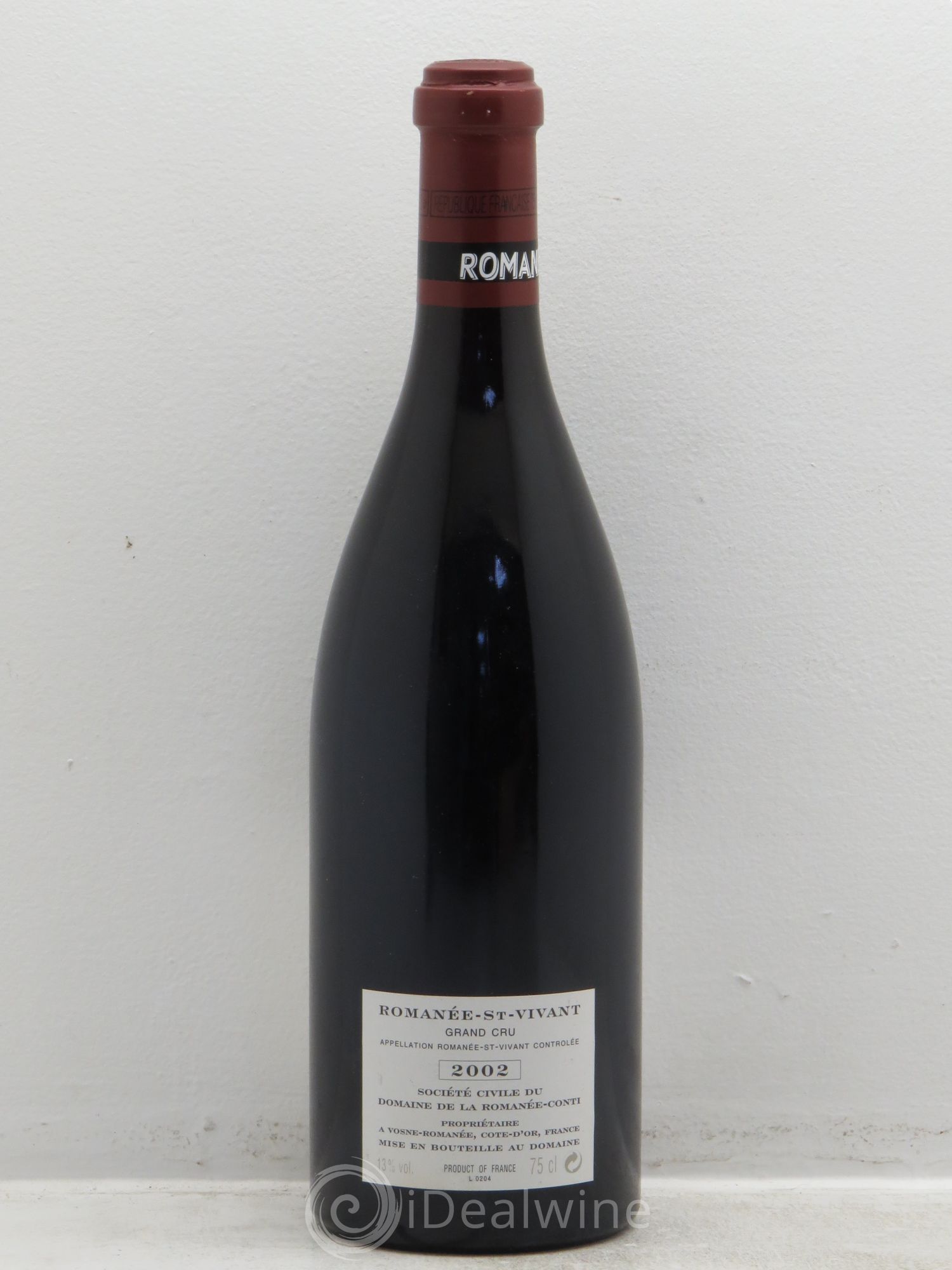 Romanée-Saint-Vivant Grand Cru Domaine de la Romanée-Conti 2002 - Lot de 1 bouteille - 1