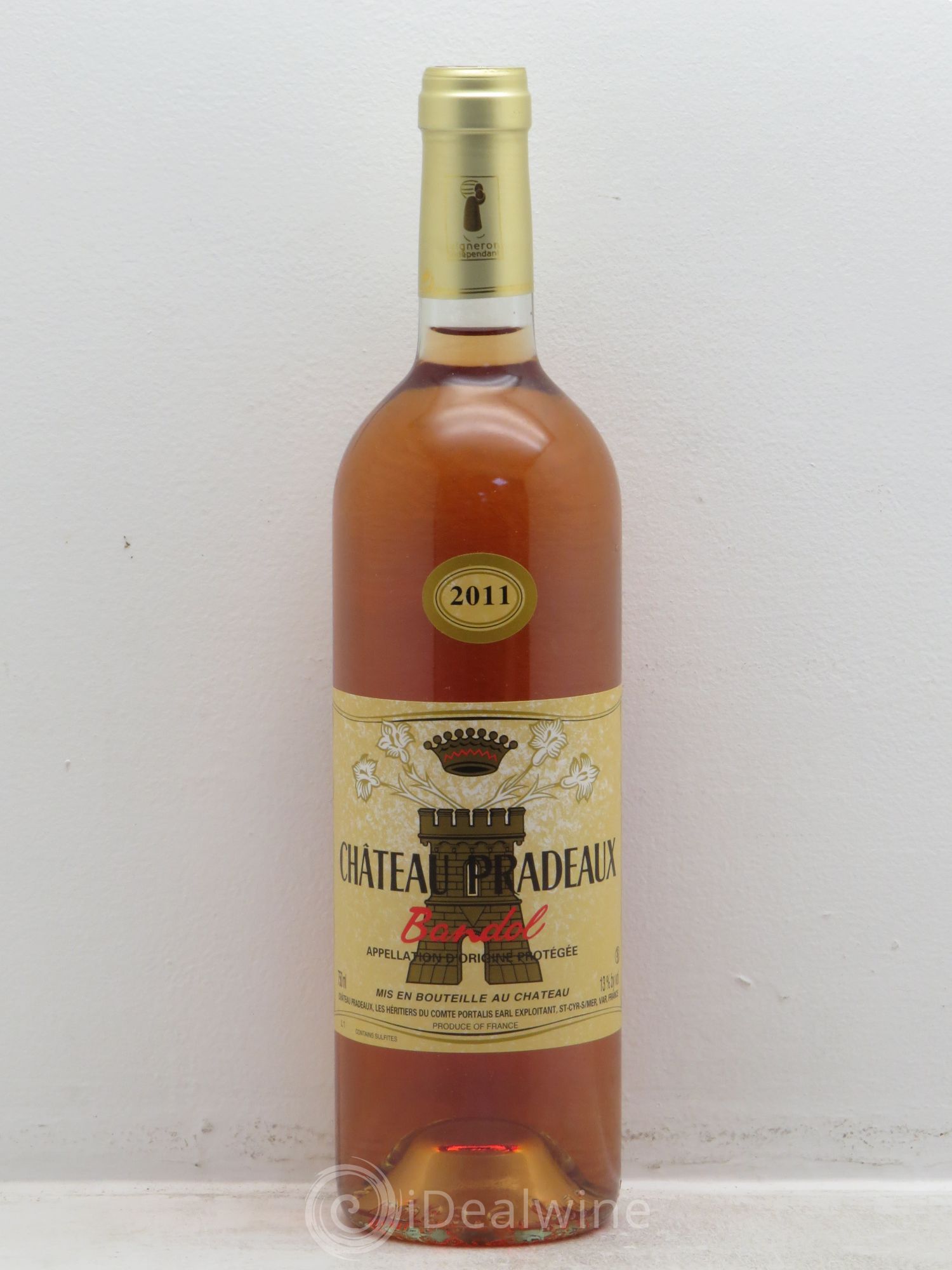 Bandol Château Pradeaux Famille Portalis 2011 - Posten von 1 Flasche - 0