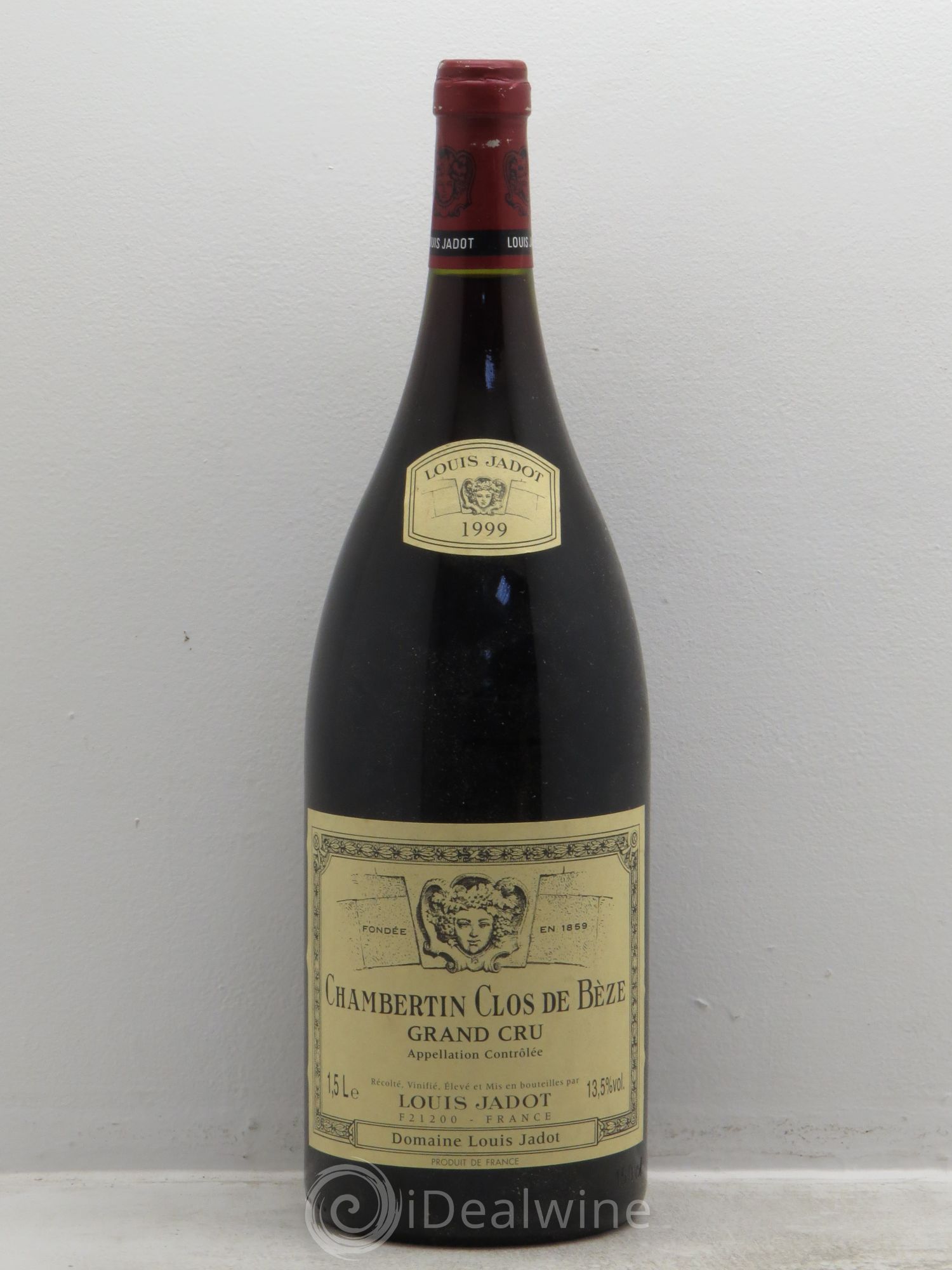 Chambertin Clos de Bèze Grand Cru Domaine Louis Jadot 1999 - Lot de 1 magnum - 0