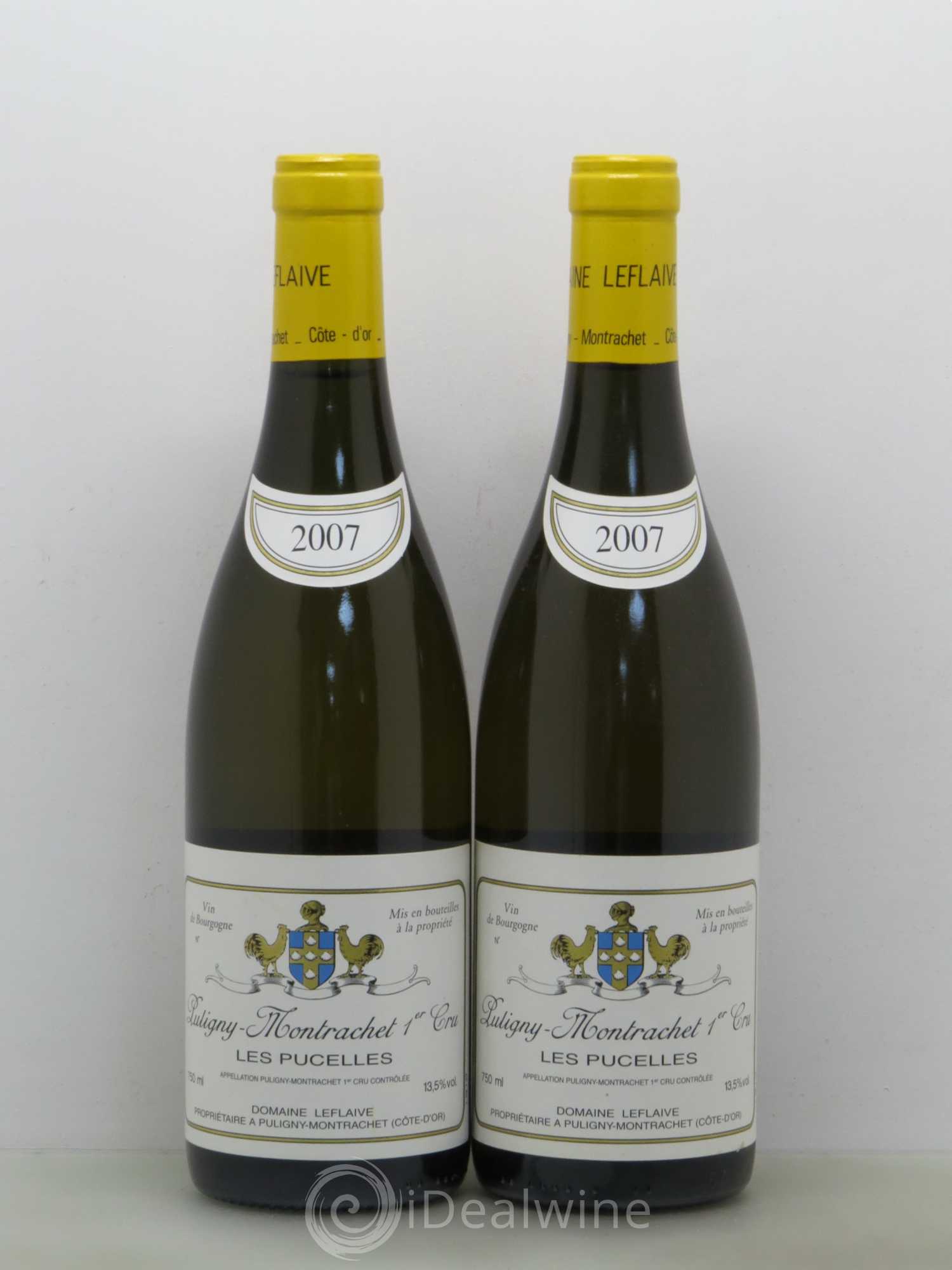 Puligny-Montrachet 1er Cru Les Pucelles Leflaive (Domaine) 2007 - Lot de 2 bouteilles - 0