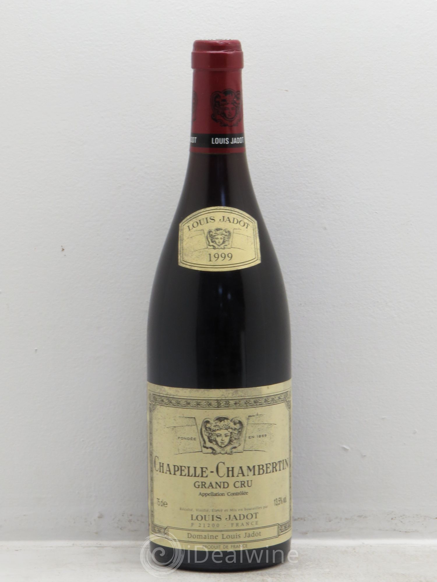 Chapelle-Chambertin Grand Cru Maison Louis Jadot 1999 - Lot de 1 bouteille - 0