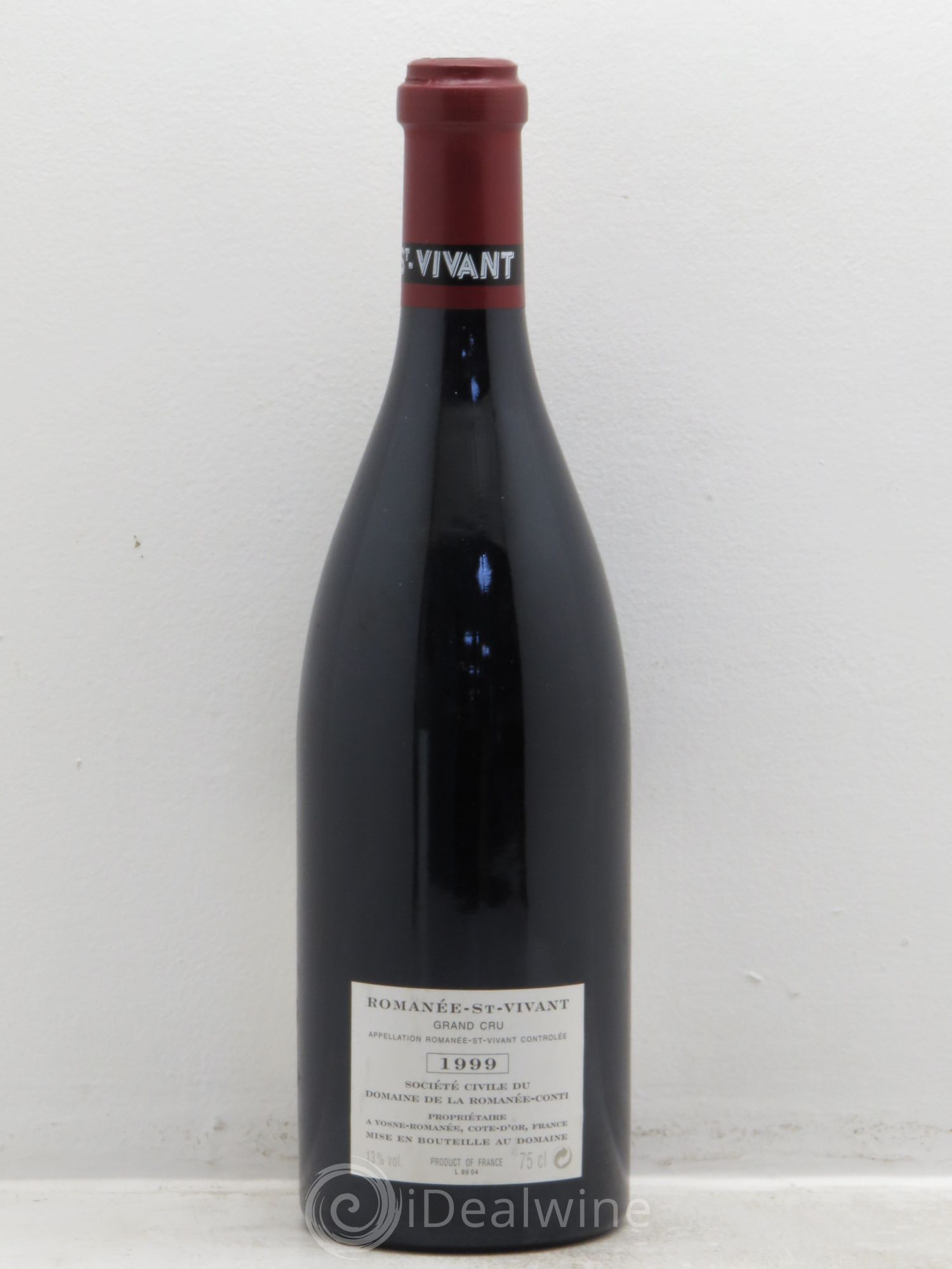 Romanée-Saint-Vivant Grand Cru Domaine de la Romanée-Conti 1999 - Lot de 1 bouteille - 1