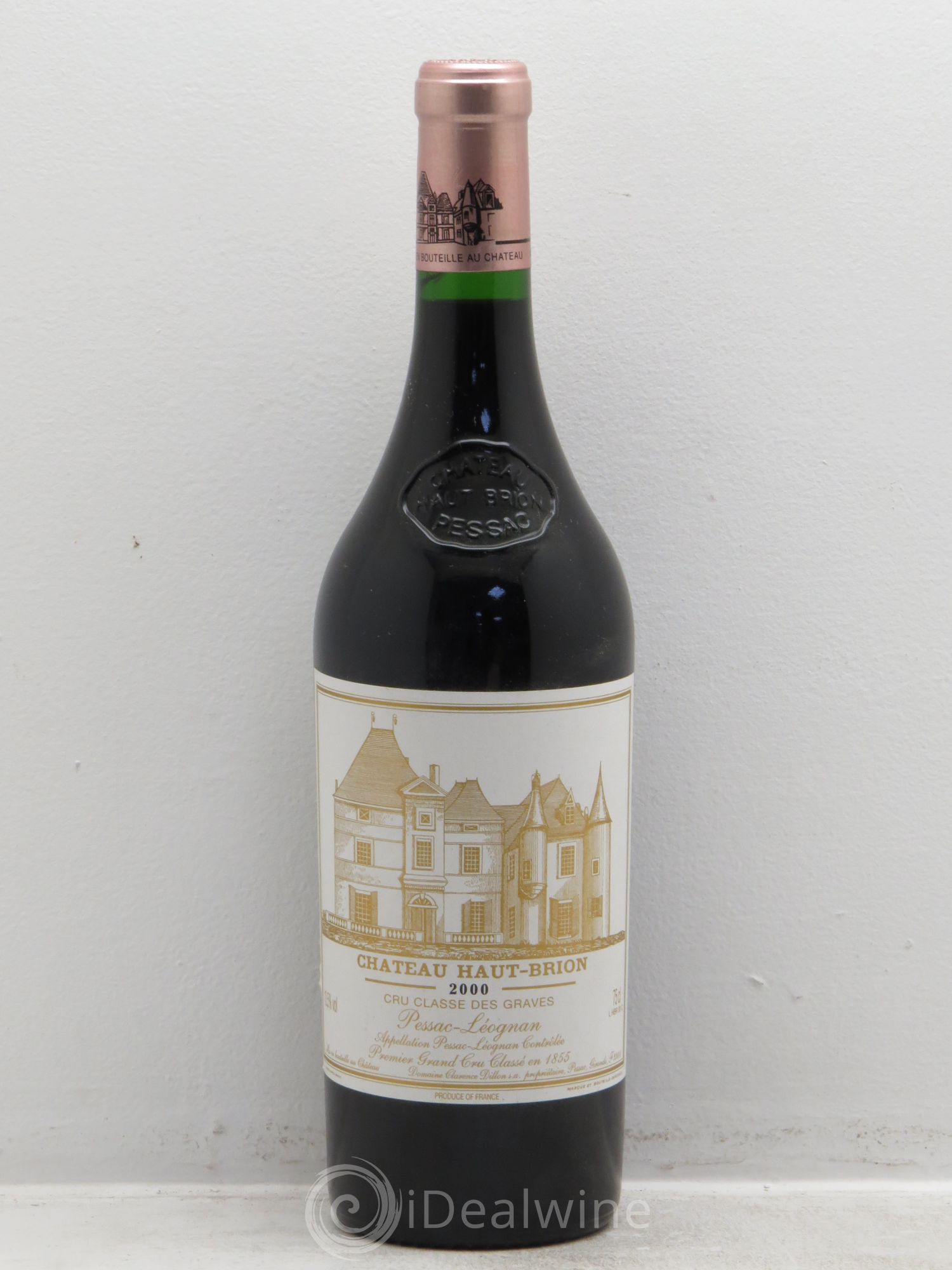 Château Haut Brion 1er Grand Cru Classé 2000 - Lot de 1 bouteille - 0