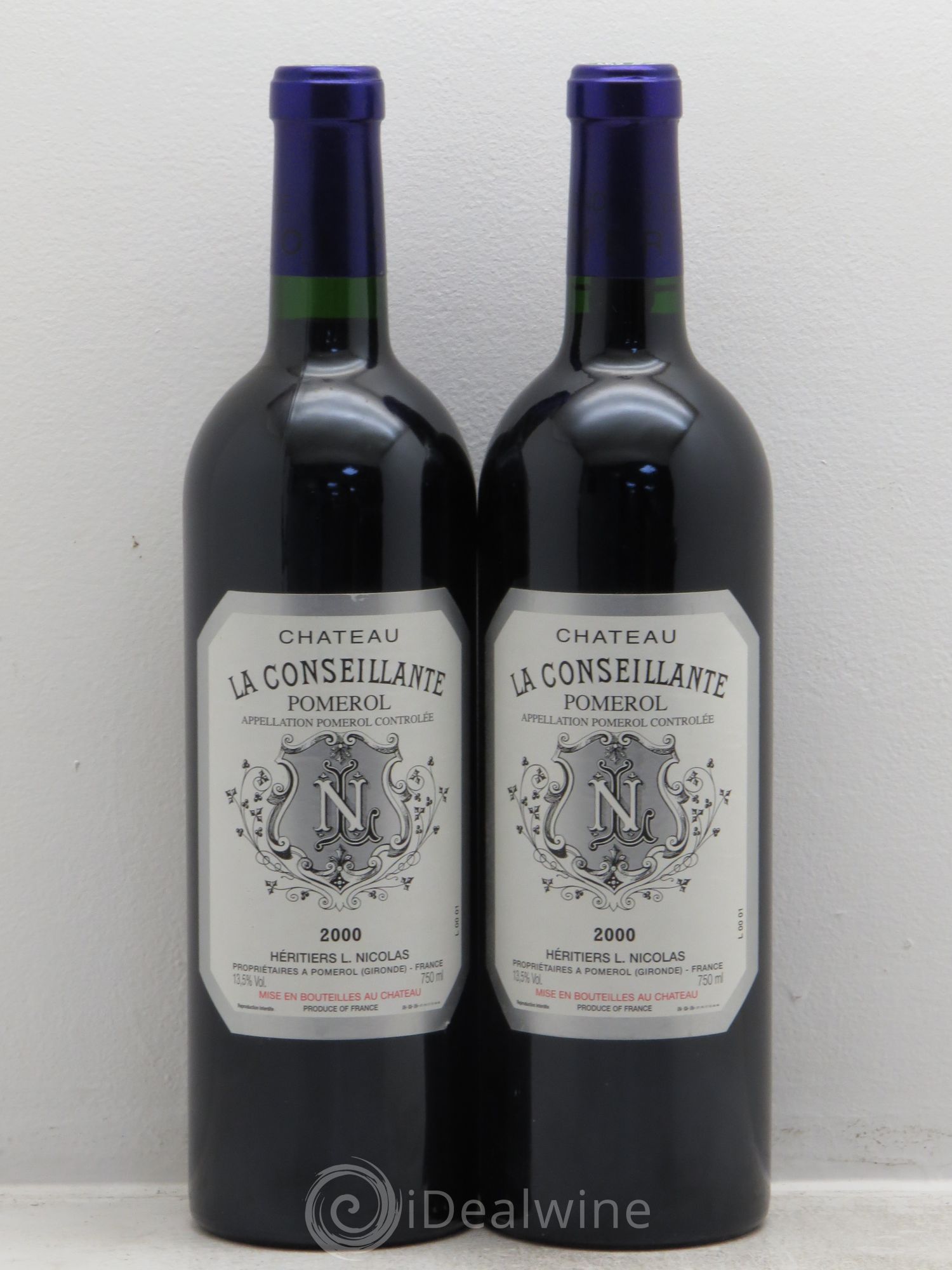 Château la Conseillante 2000 - Lot de 2 bouteilles - 0