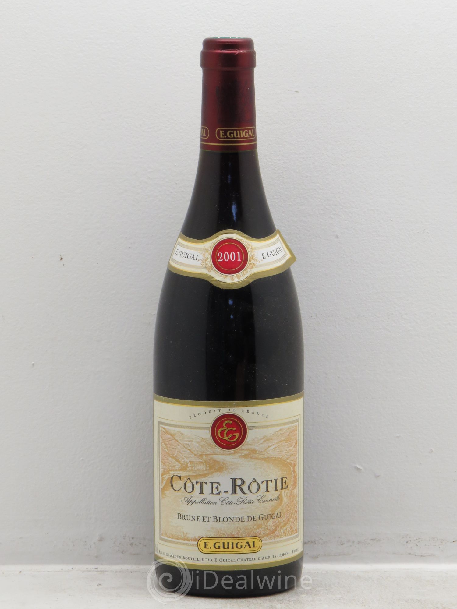 Côte-Rôtie Côtes Brune et Blonde Guigal 2001 - Lot de 1 bouteille - 0