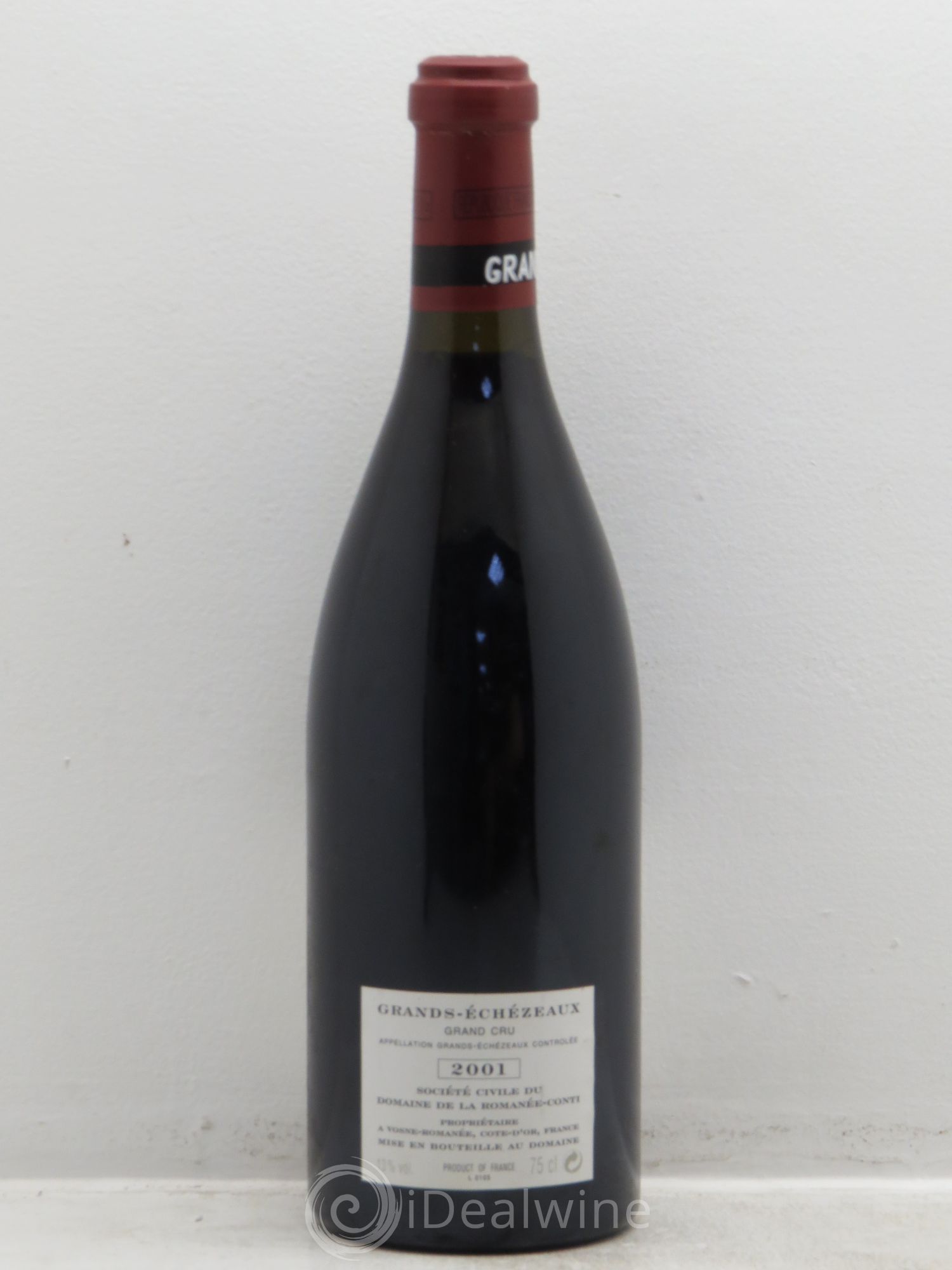 Grands-Echezeaux Grand Cru Domaine de la Romanée-Conti 2001 - Lot de 1 bouteille - 1