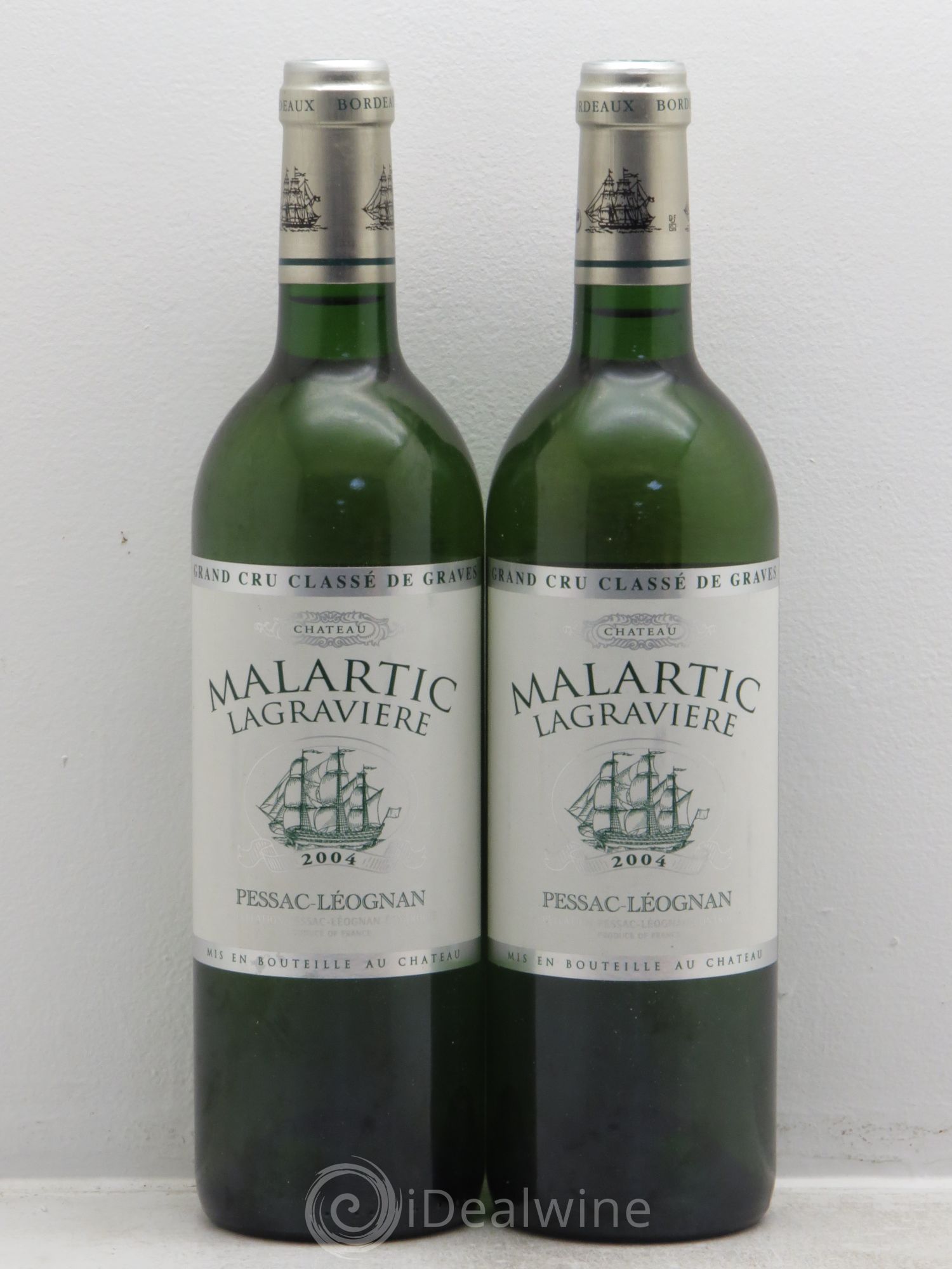 Château Malartic-Lagravière Cru Classé de Graves 2004 - Lot de 2 bouteilles - 0