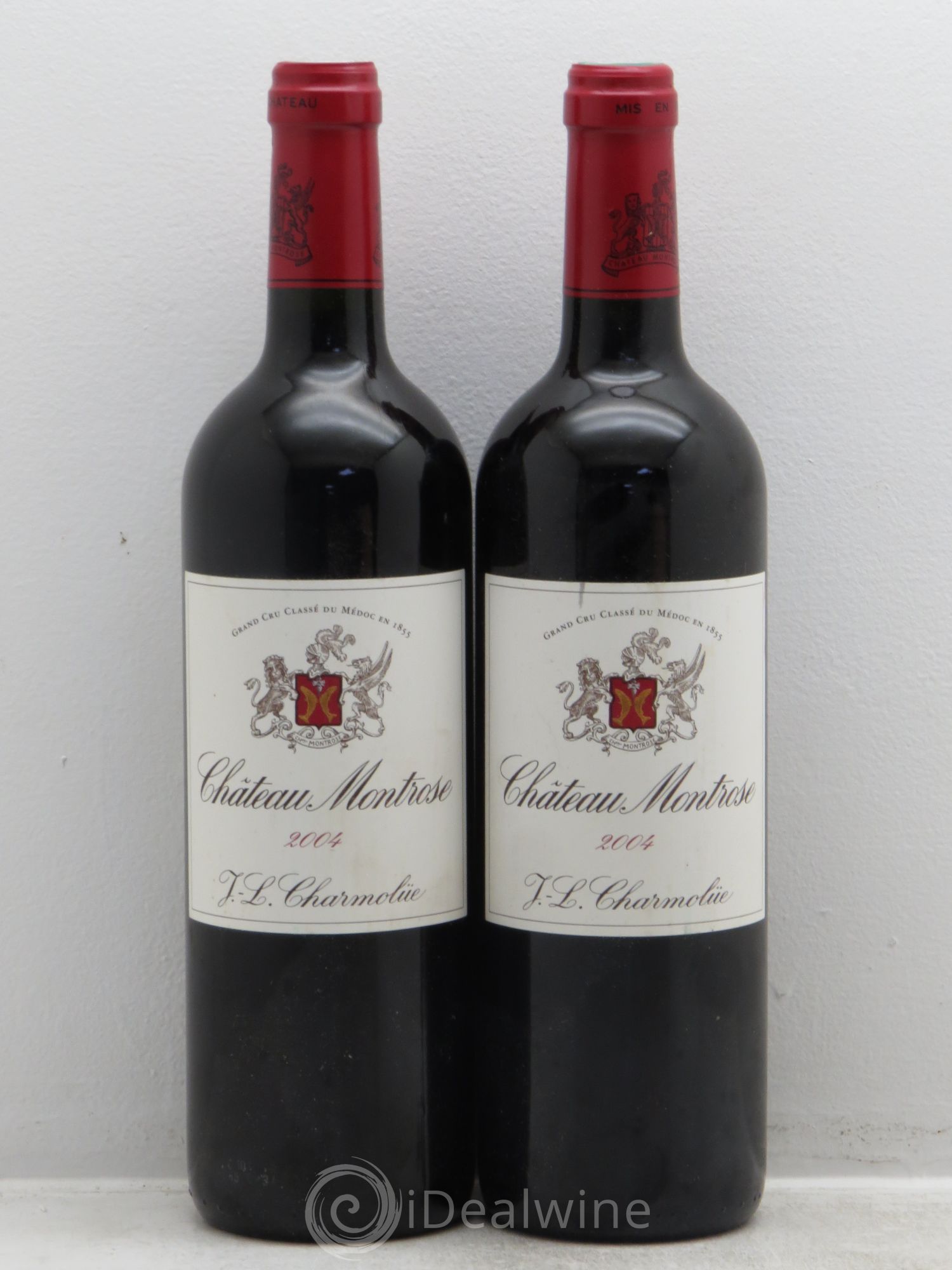 Château Montrose 2ème Grand Cru Classé 2004 - Lot de 2 bouteilles - 0