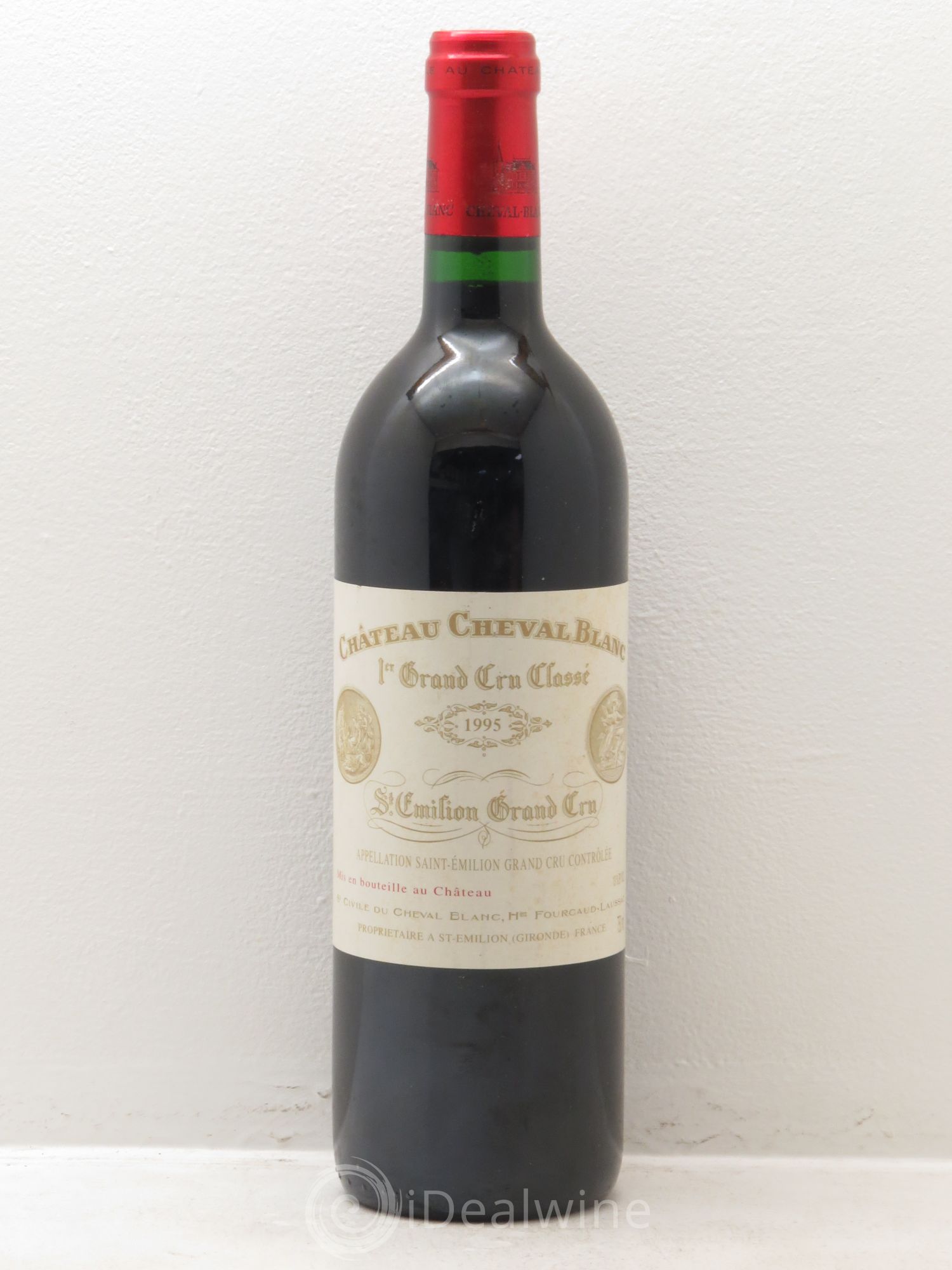 Château Cheval Blanc 1er Grand Cru Classé A 1995 - Lot de 1 bouteille - 0