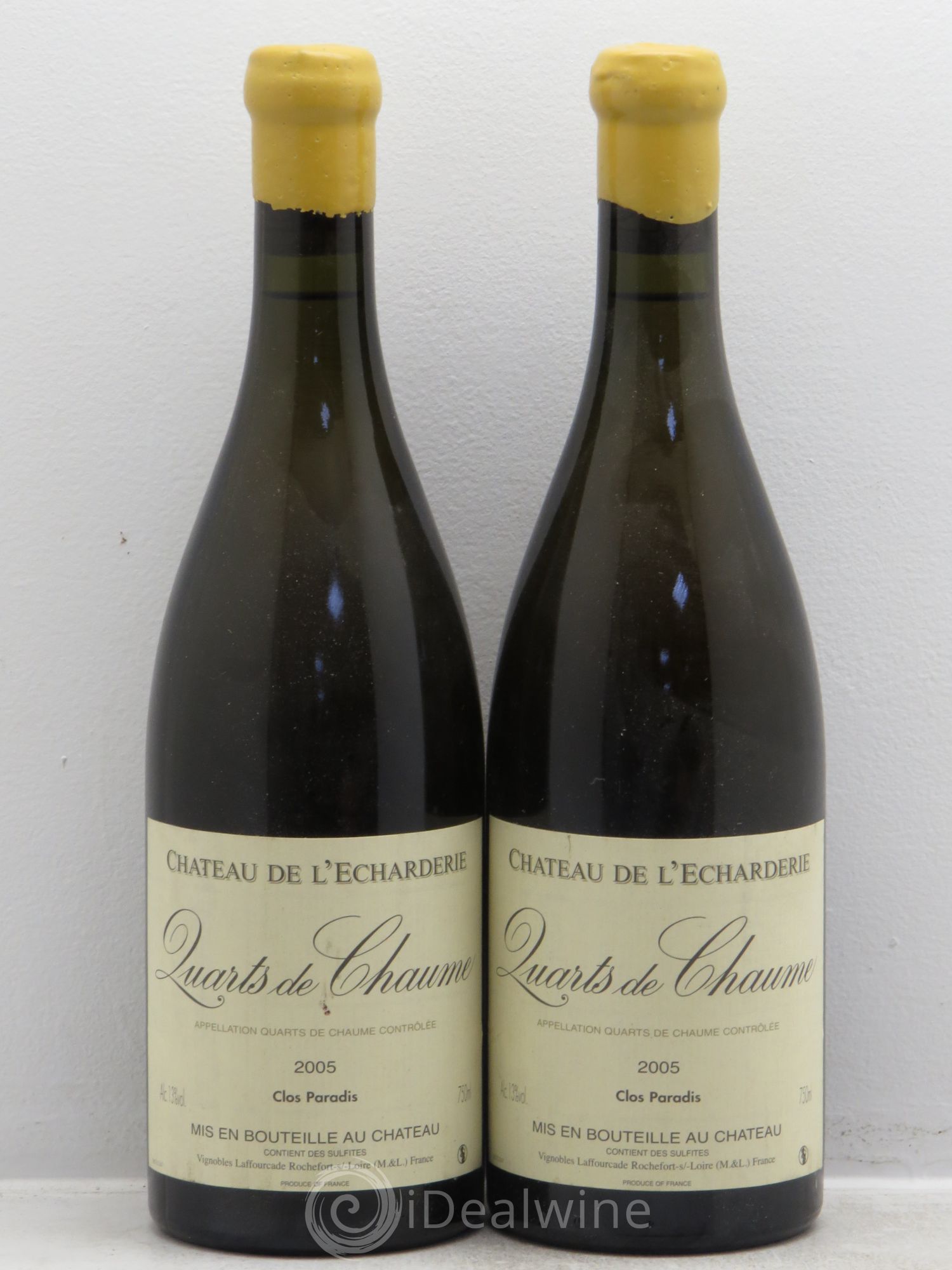 Quarts de Chaume Clos Paradis 2005 - Lotto di 2 bottiglie - 0