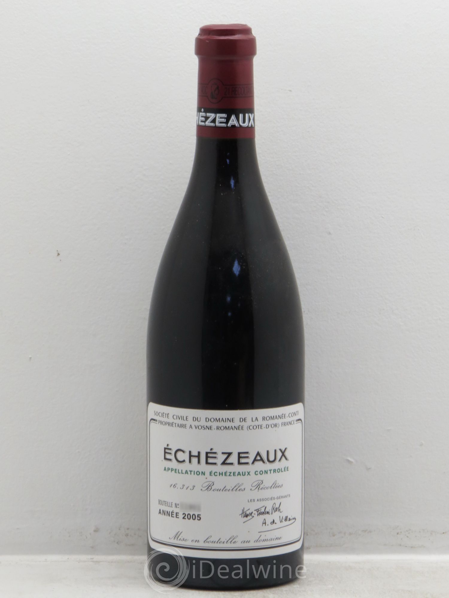 Echezeaux Grand Cru Domaine de la Romanée-Conti 2005 - Lot de 1 bouteille - 0