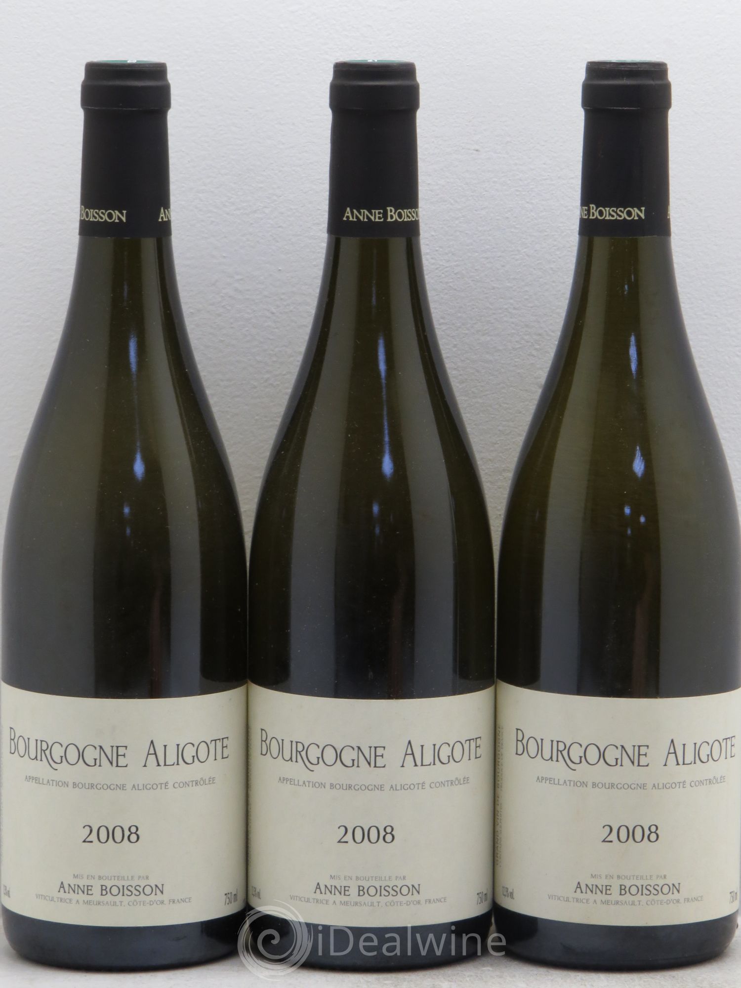 Bourgogne Aligoté Anne Boisson 2008 - Lot de 3 bouteilles - 0