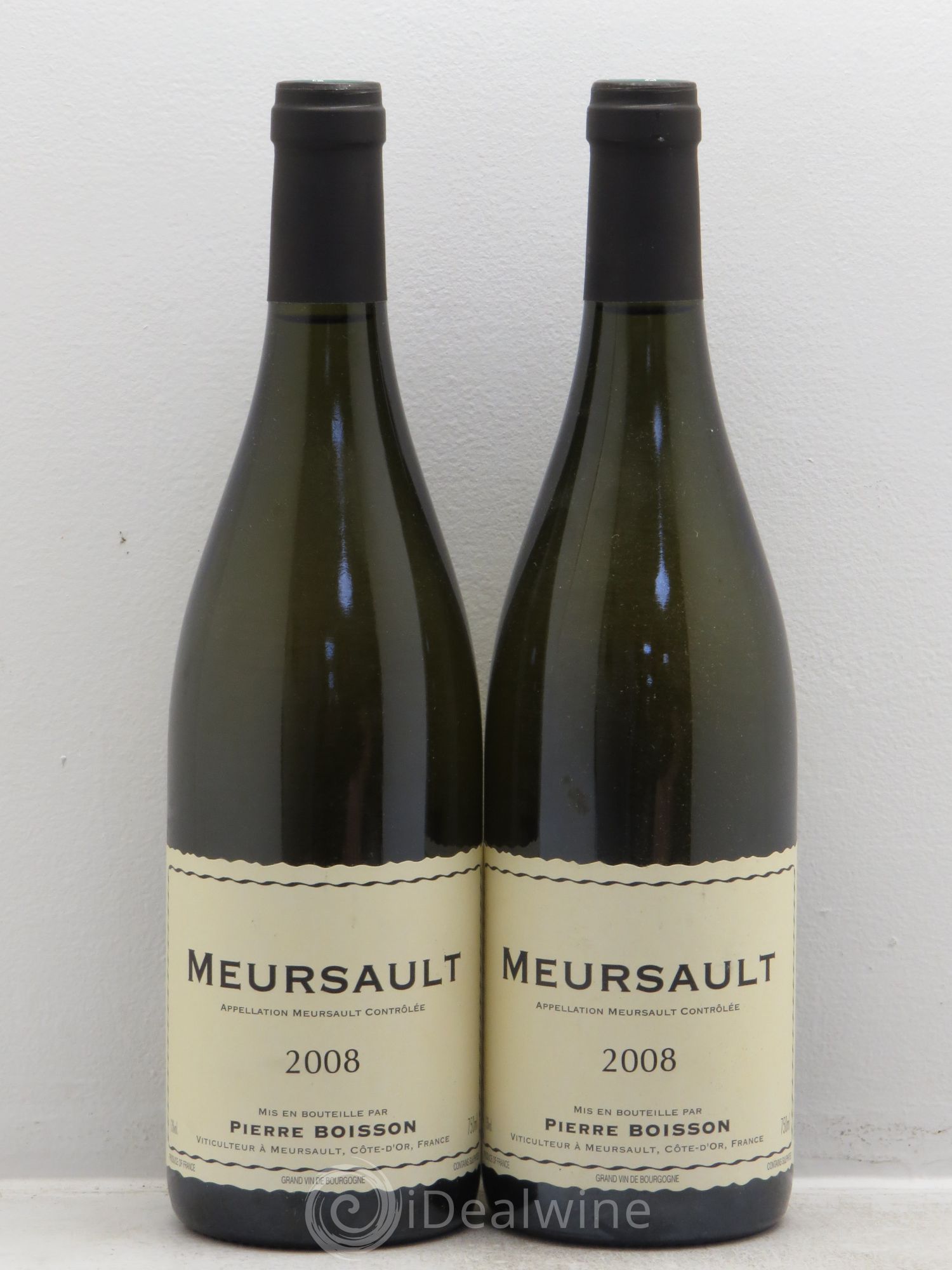 Meursault Pierre Boisson (Domaine) 2008 - Lot de 2 bouteilles - 0