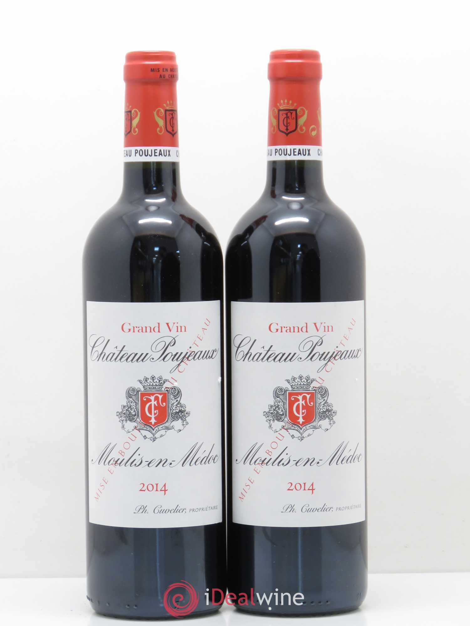 Château Poujeaux 2014 - Lot de 2 bouteilles - 0