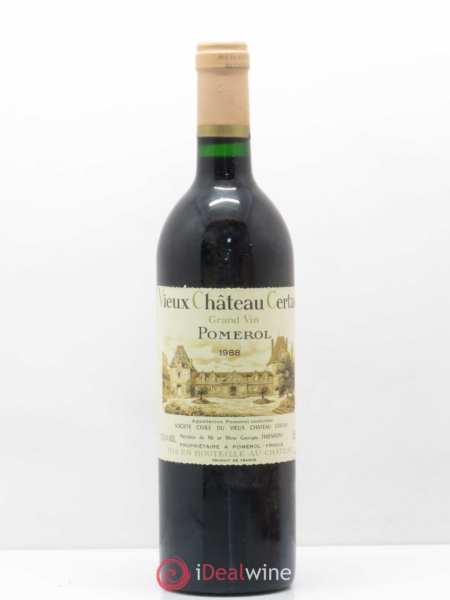 Vieux Château Certan 1988 - Lot de 1 bouteille - 0