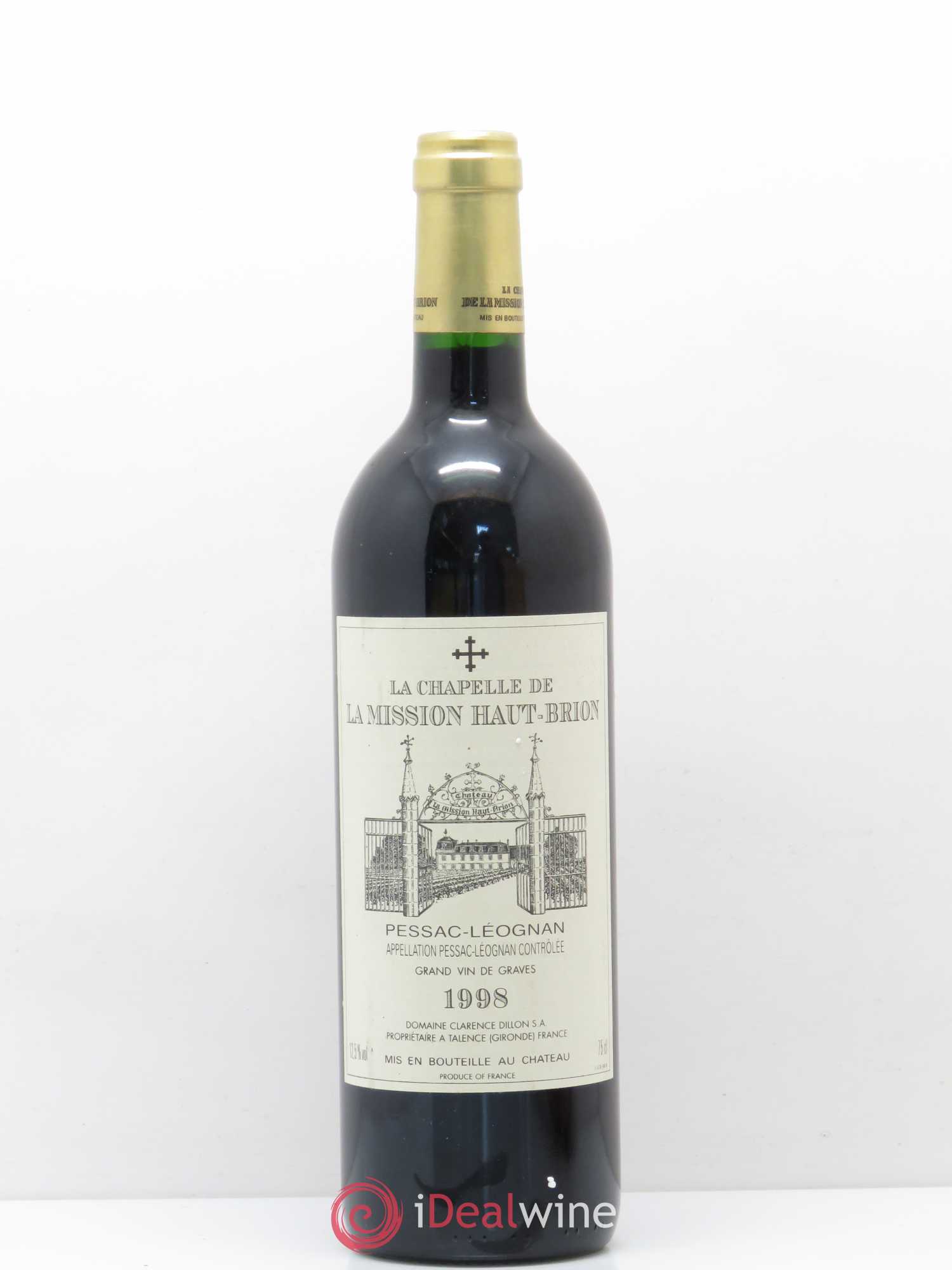 La Chapelle de La Mission Haut-Brion Second Vin 1998 - Lot de 1 bouteille - 0